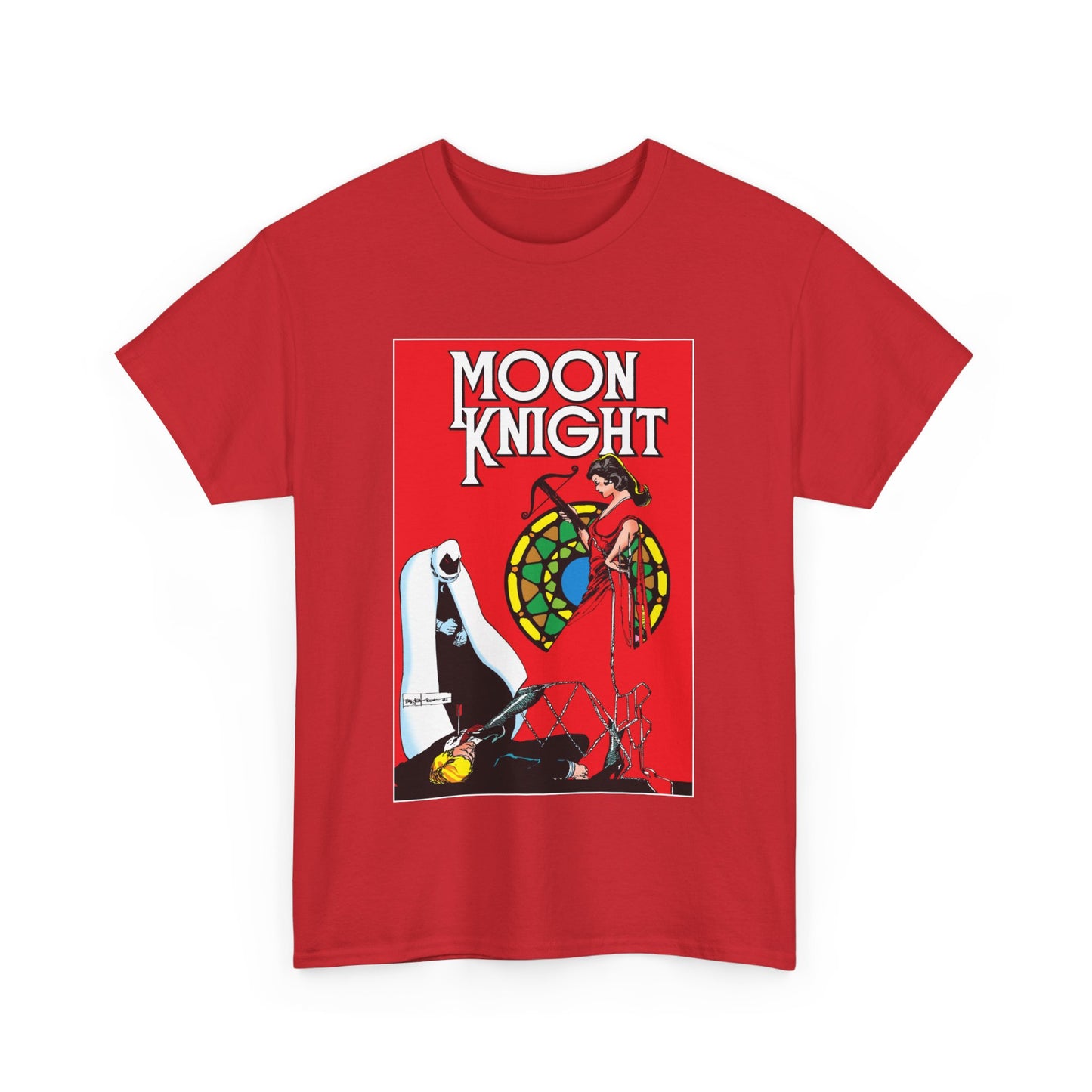 Moon Knight T-Shirt - Bill Sienkiewicz Art - Marc Spector - Marvel Comics - Khonshu