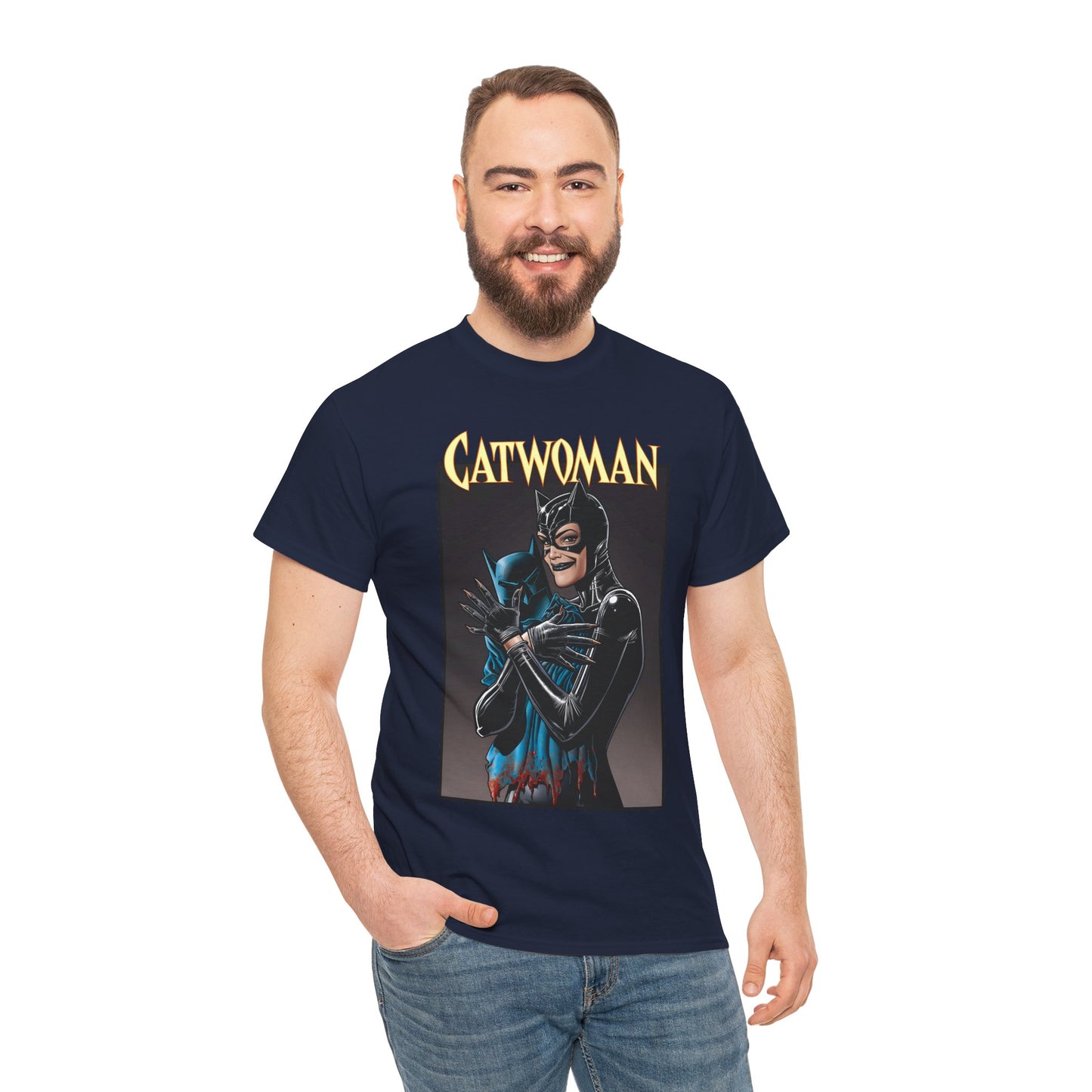 Catwoman T-Shirt - Brian Bolland Art - Batman Foe, Friend, Lover - Gotham City - Selina Kyle, Master Thief - DC Comics