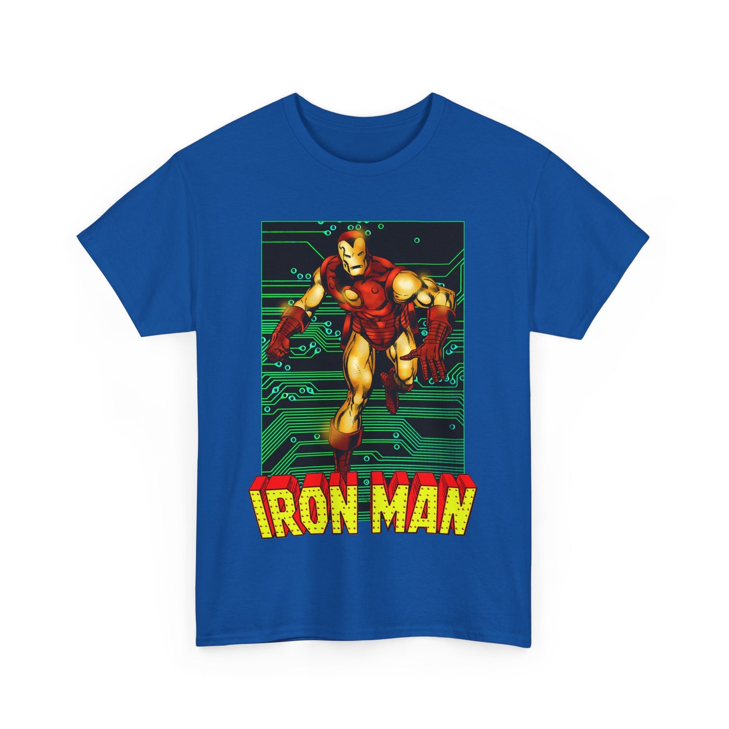 Iron Man T-Shirt - John Byrne Art - Tony Stark, Stark Industries - Avengers Member & Leader - Marvel Comics Armored Hero