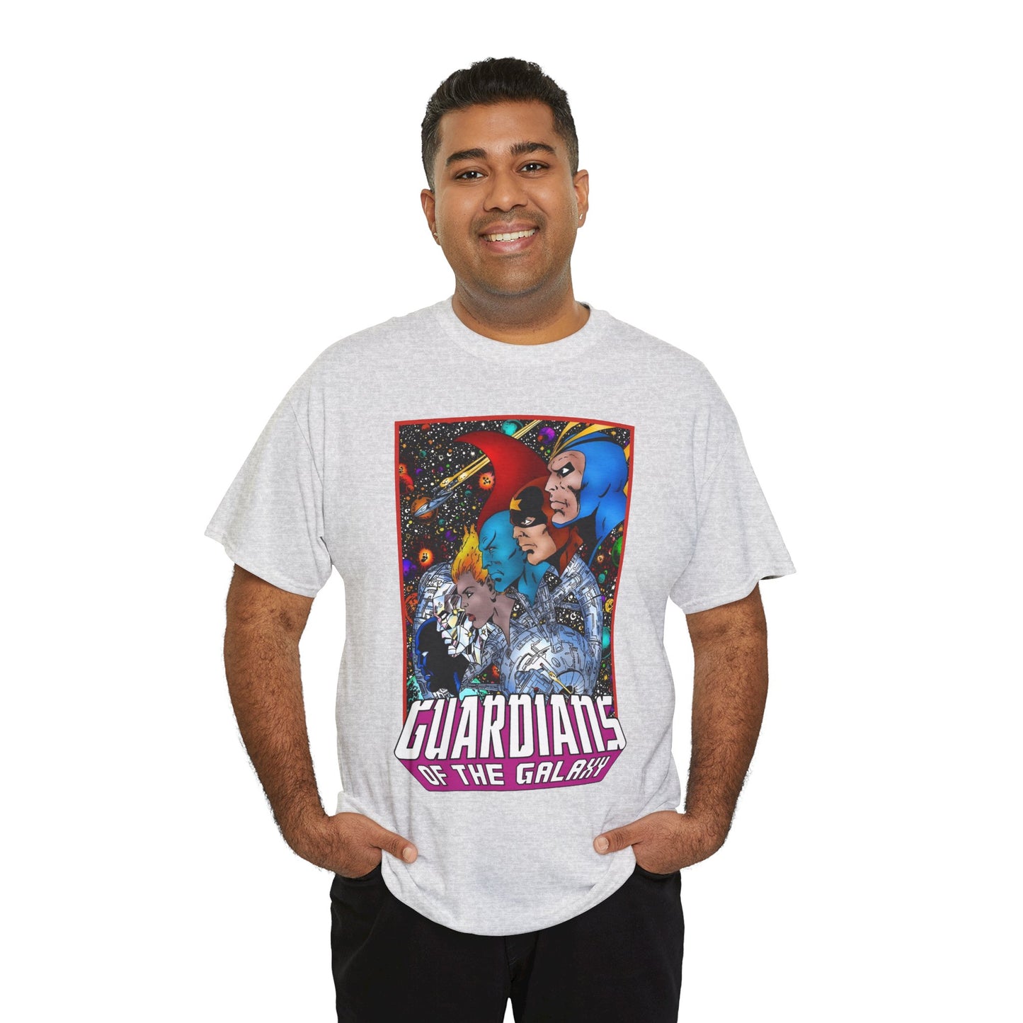 Guardians of the Galaxy T-Shirt - George Perez Art - Starhawk, Yondu, Vance Astro - Marvel Comics