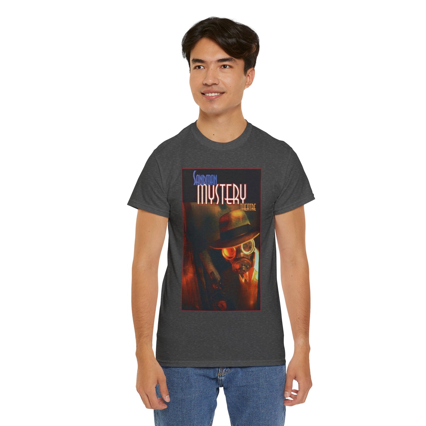 Sandman Mystery Theatre T-Shirt - Wesley Dodds - Popular Vertigo, DC Comics Series from the 1990s