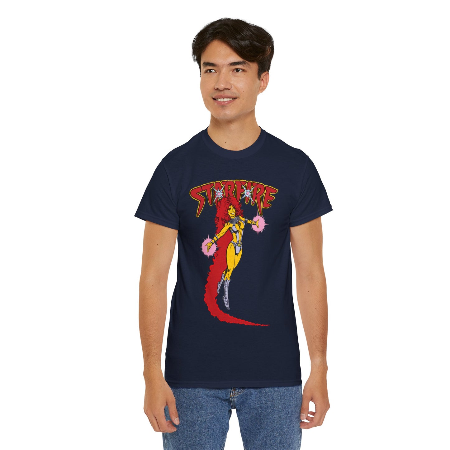 Starfire T-Shirt - George Perez Art - Popular New Teen Titans Character - DC Comics - Tamaran Princess