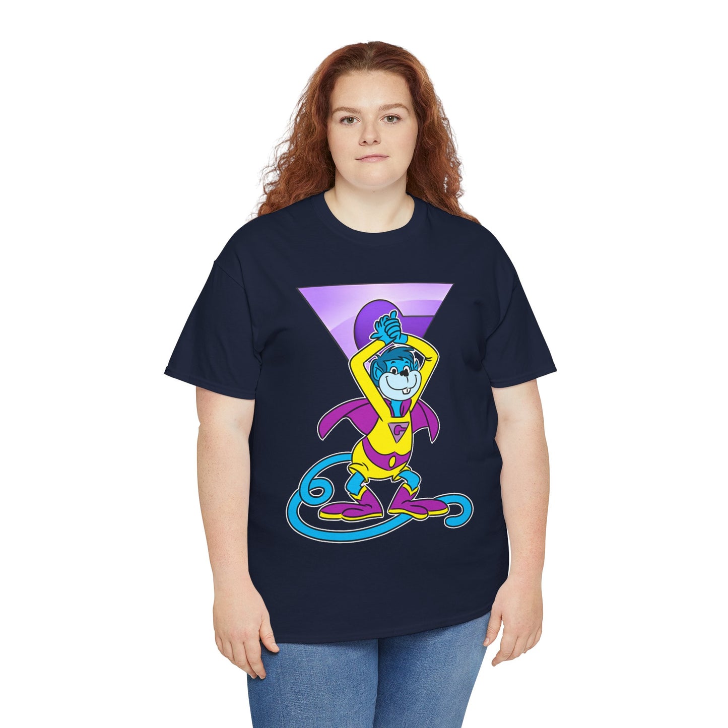 Gleek T-Shirt - Super Friends Cartoon - Wonder Twins Mascot - DC Comics - Space Monkey from Exxor - Zan & Jayna
