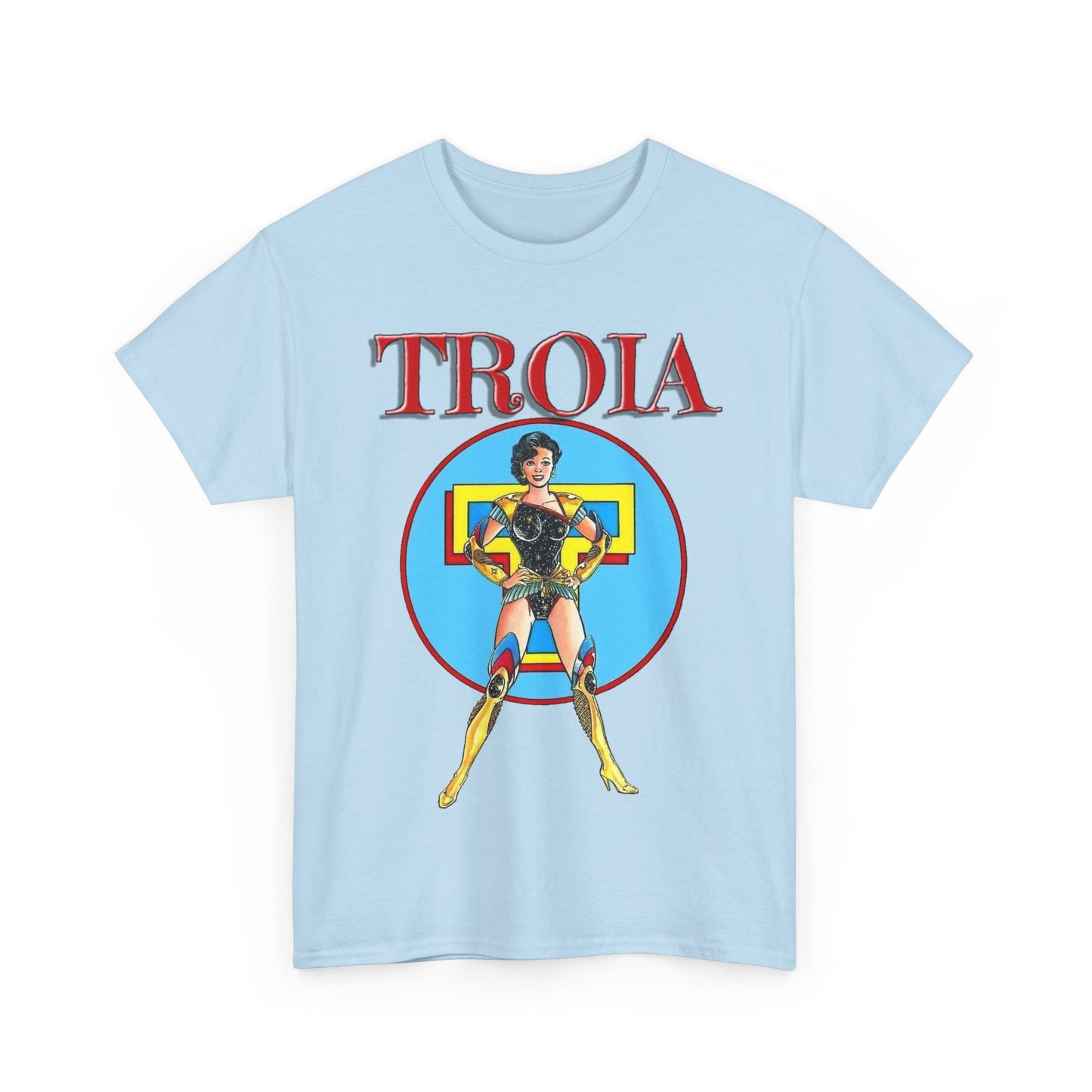 Troia T-Shirt - George Perez Art - New Teen Titans - Donna Troy - Wonder Girl - Greek God Connection - DC Comics