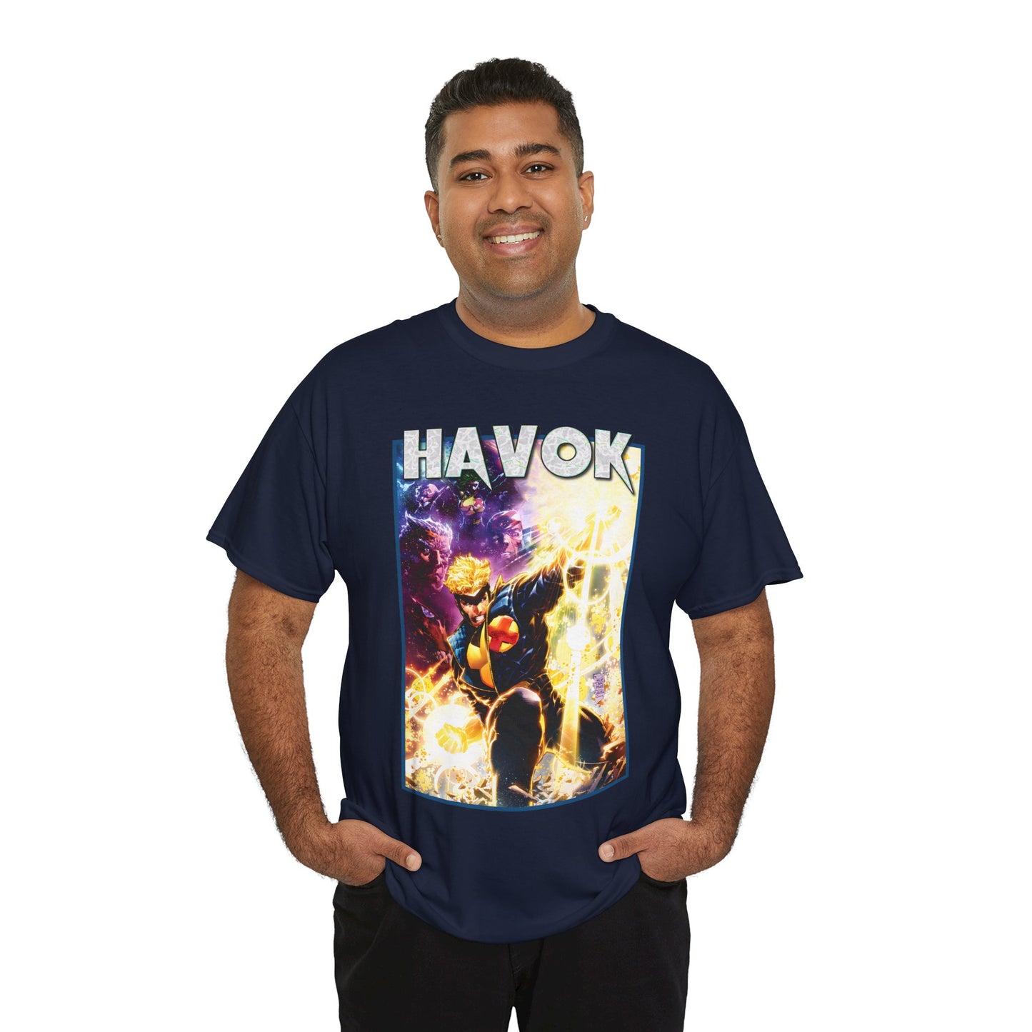 Havok T-Shirt - Philip Tan Art - X-Factor Member - Alex Summers - Marvel Comics