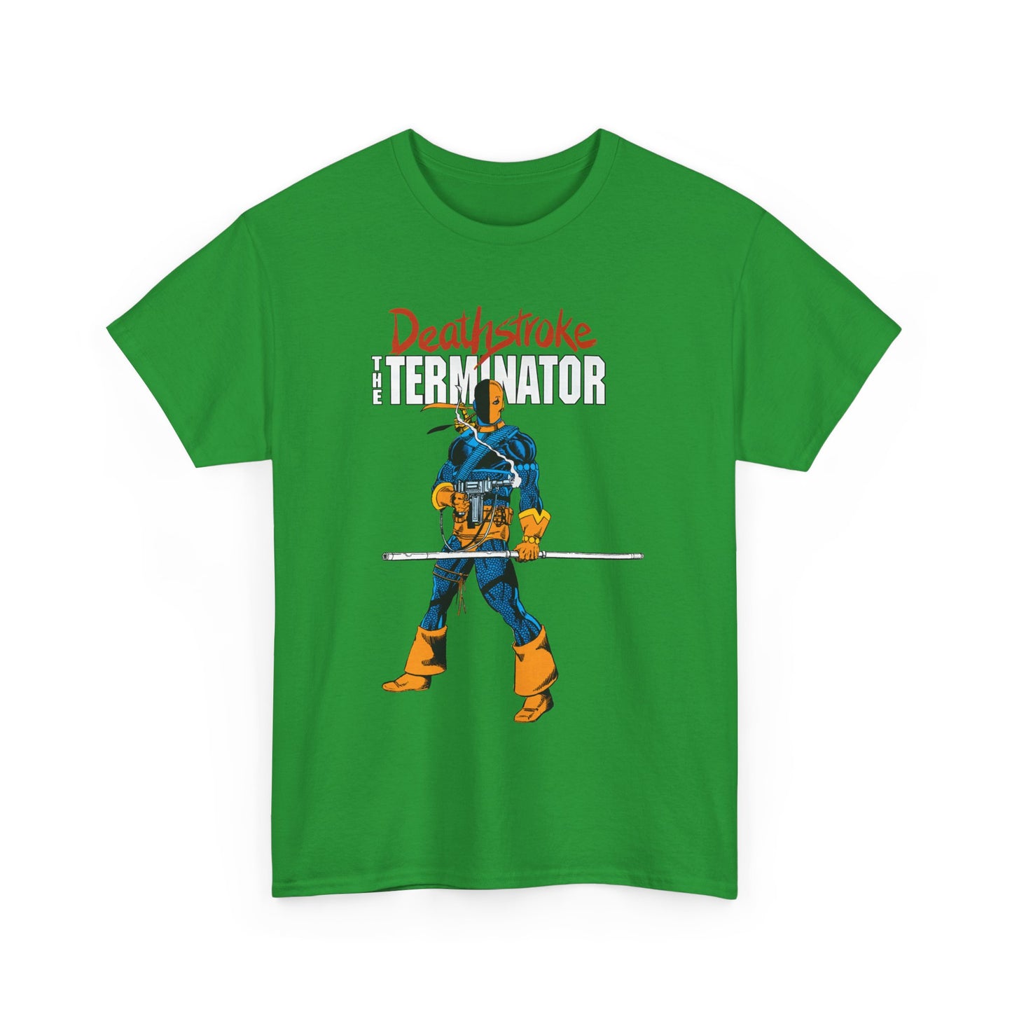 Deathstroke T-Shirt - George Perez Art - New Teen Titans Foe & Mercenary - Slade Wilson, Father of Jericho and Ravager - DC Comics - The Terminator