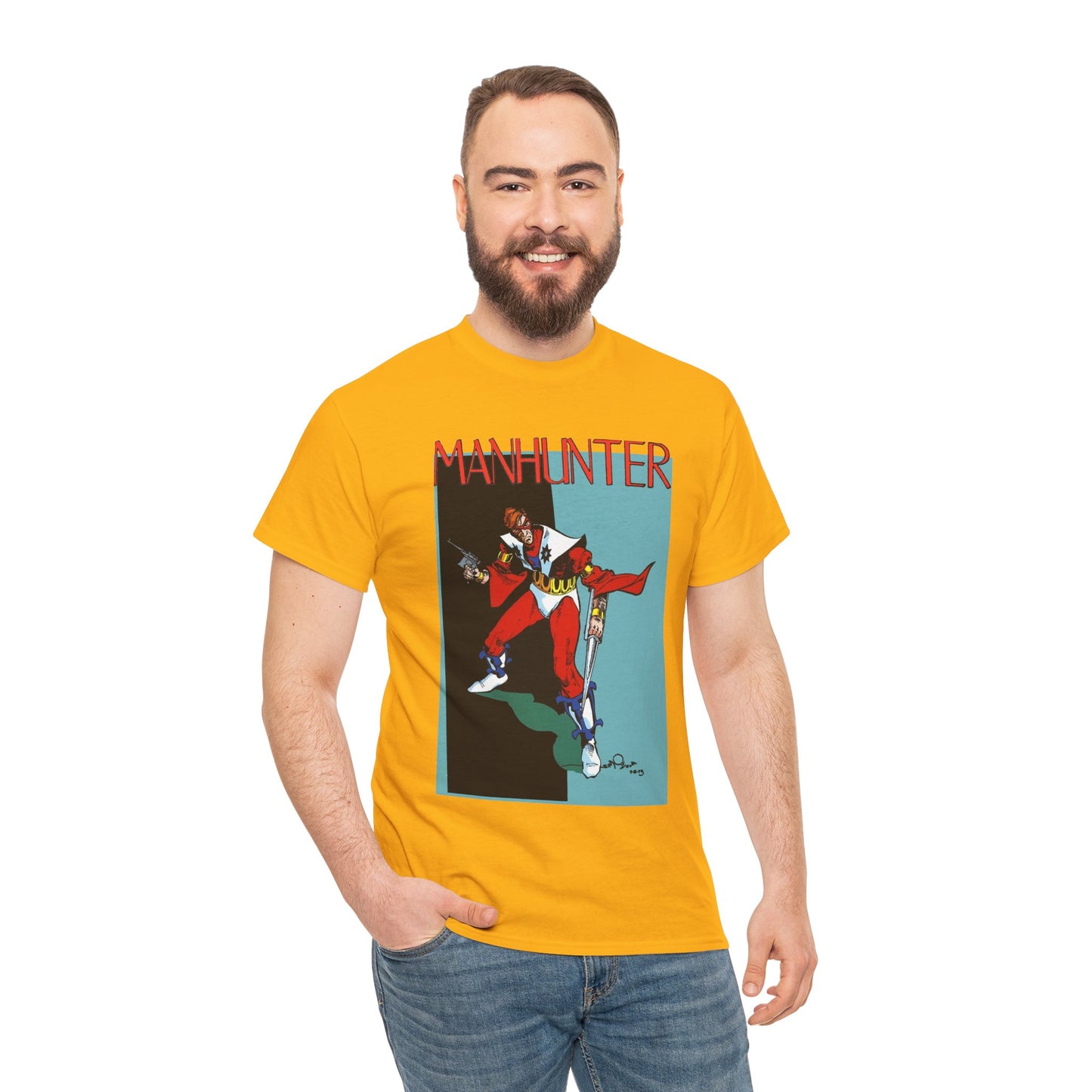 Manhunter T-Shirt - Walt Simonson Art - Detective Comics - Paul Kirk - DC Comics - Batman Connection