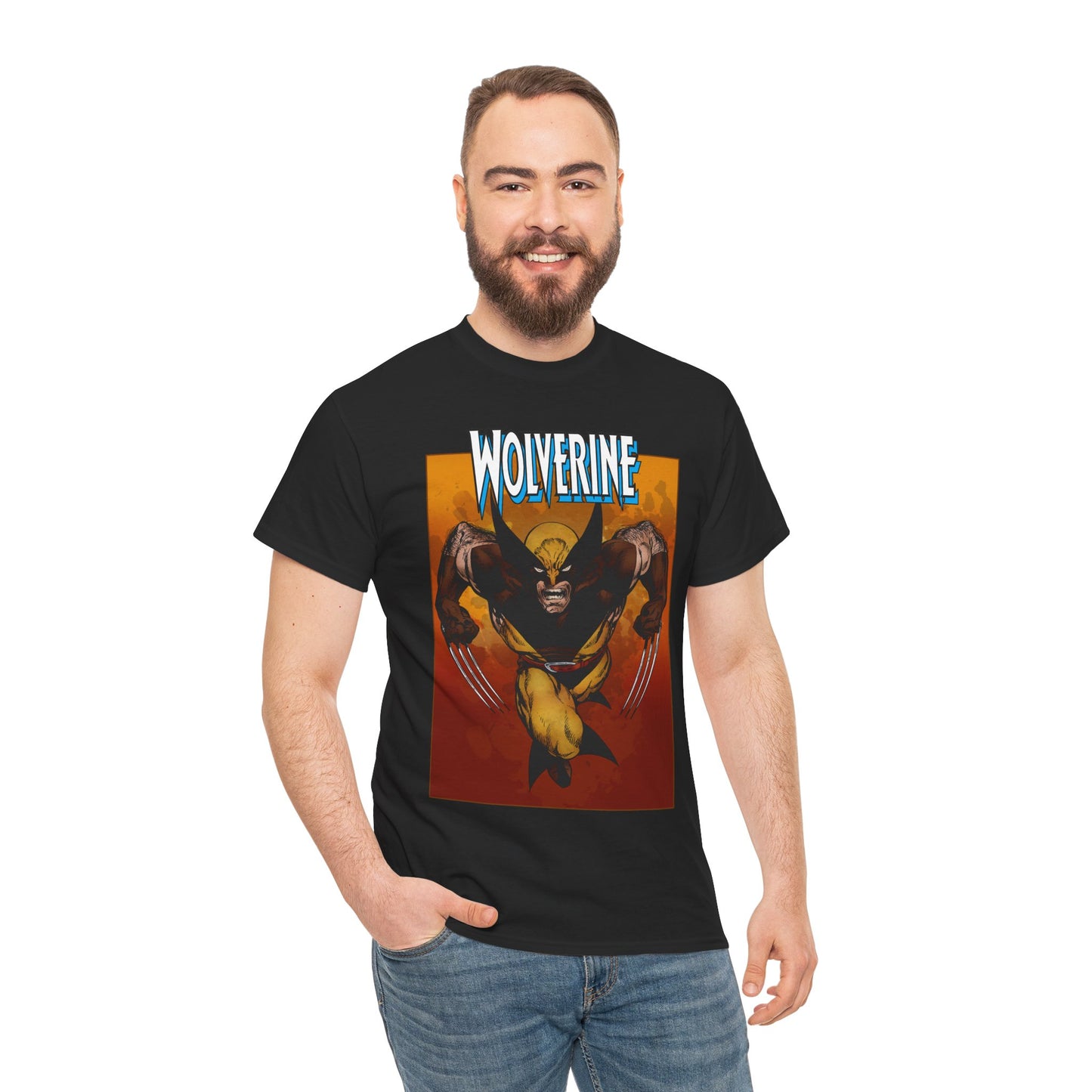 Wolverine T-Shirt - John Byrne Art - X-Men Member - Marvel Comics - Logan - Mutant Leader