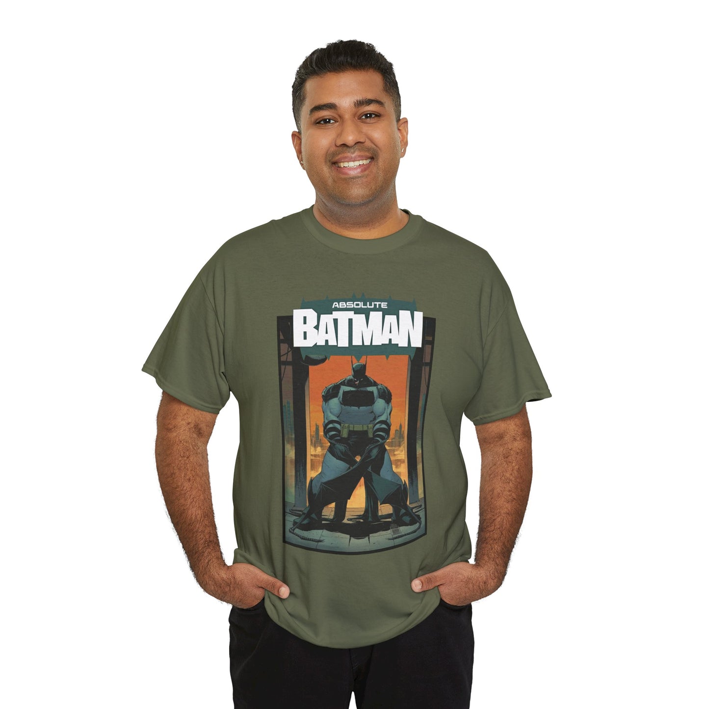 Absolute Batman T-Shirt - DC All-In Series - Amazing Nick Dragotta Art, Scott Snyder Story - Gotham City, Bruce Wayne - DC Comics