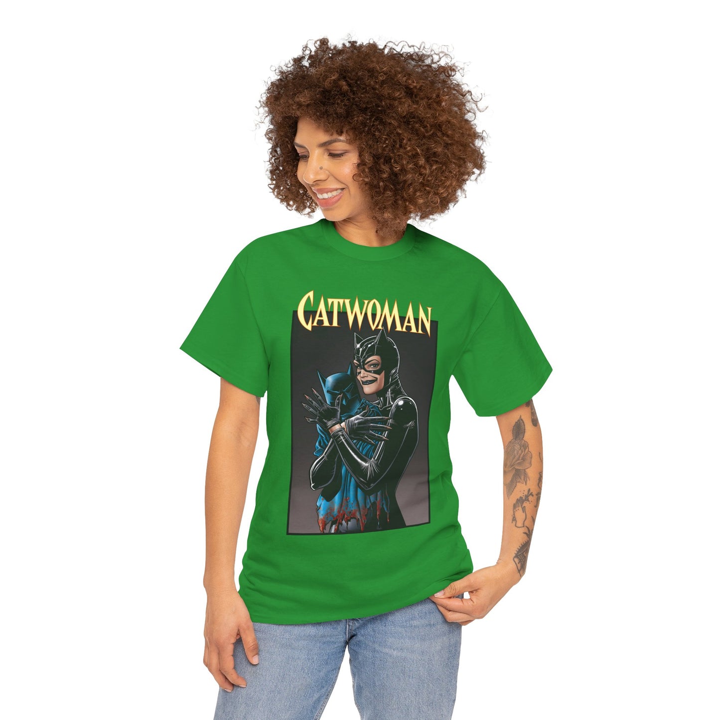 Catwoman T-Shirt - Brian Bolland Art - Batman Foe, Friend, Lover - Gotham City - Selina Kyle, Master Thief - DC Comics