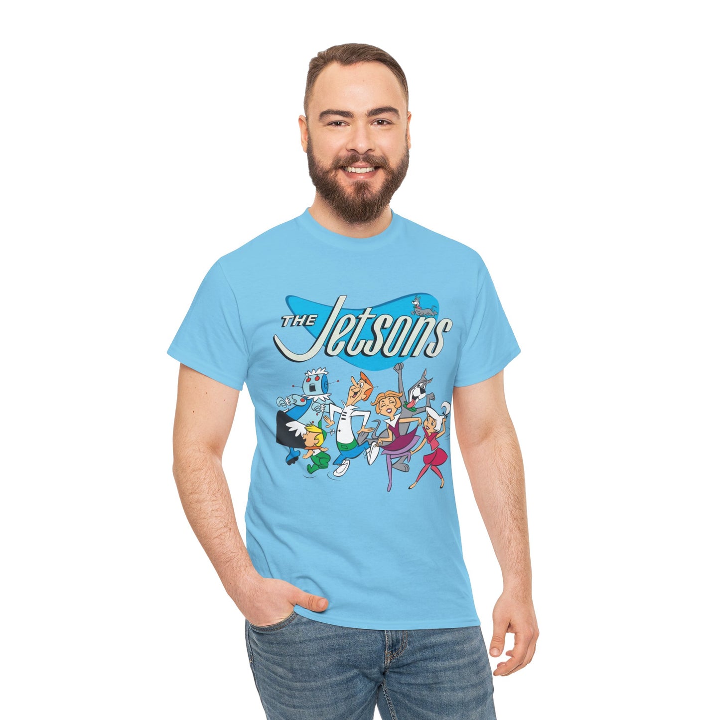 Jetsons T-Shirt - Hanna-Barbera Retro Cartoon - George, Jane, Judy, Astro, Rosie - Futuristic Animated Classic