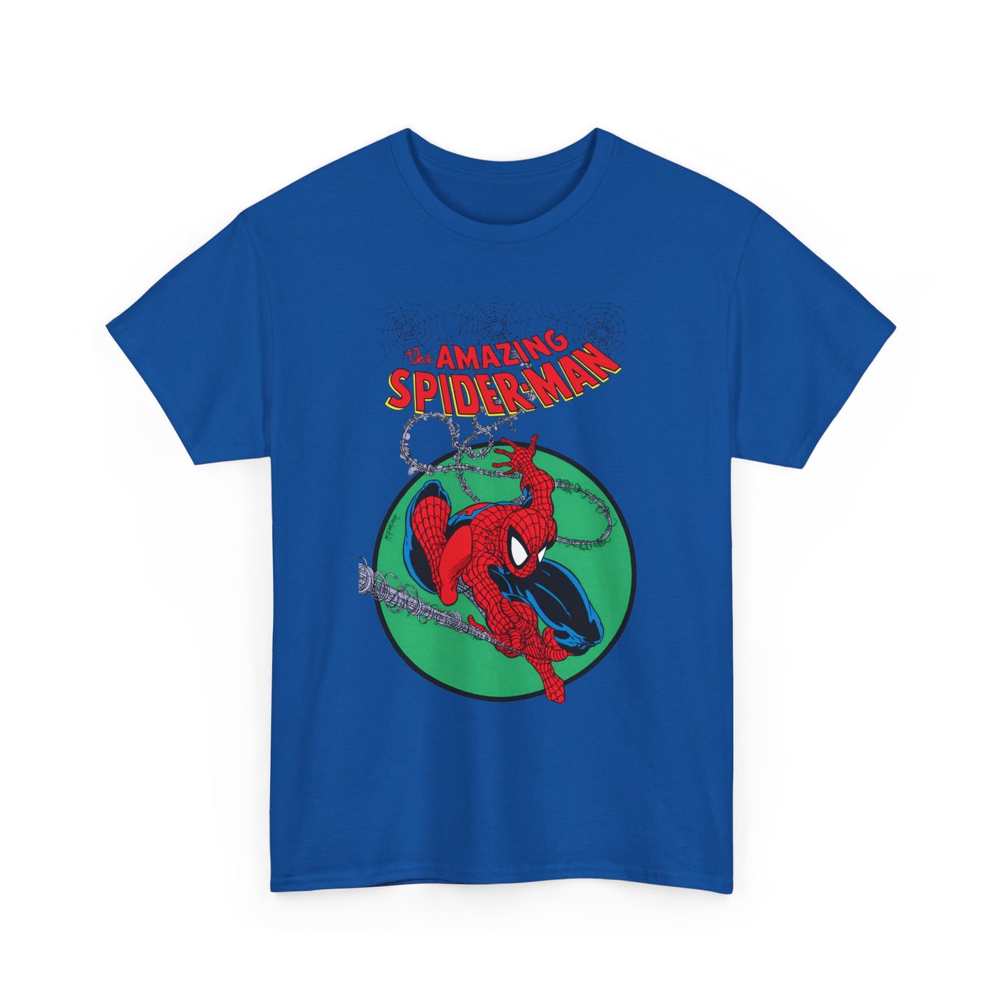 Amazing Spider-Man T-Shirt - Todd McFarlane Art - Cover to Issue #301 - Peter Parker, Web-Slinger - Marvel Comics