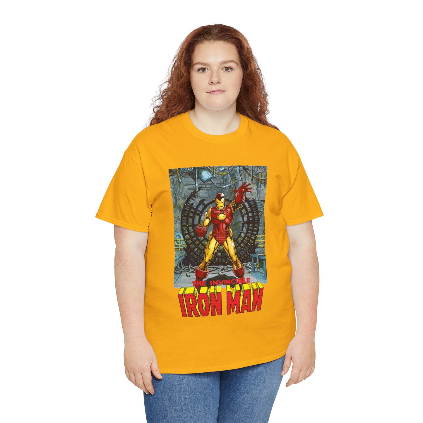 Iron Man T-Shirt - Bob Layton Art - Tony Stark Armor - Avengers Member & Leader - Marvel Comics