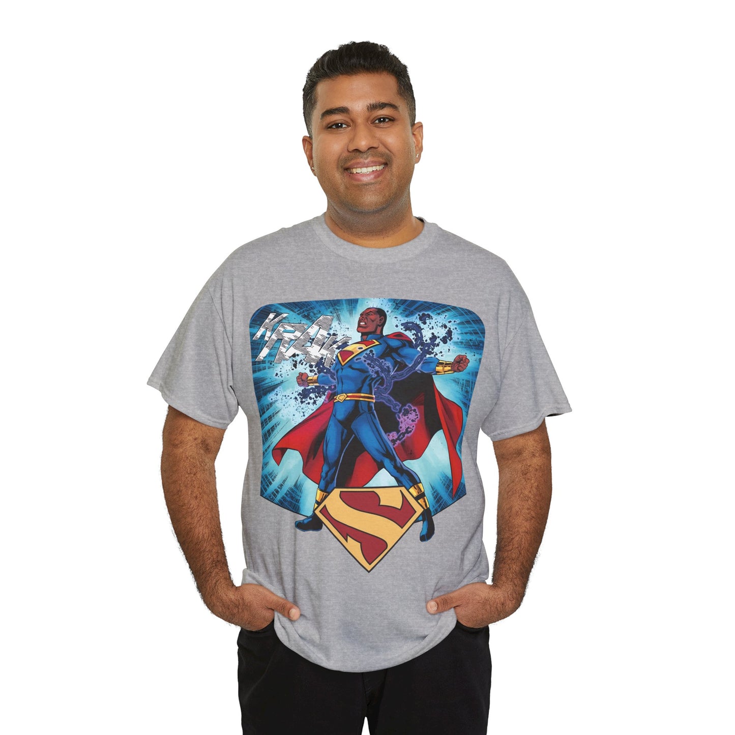 Superman Earth 23 T-Shirt - DC Comics - Calvin Ellis, Vathlo - Justice Incarnate - President