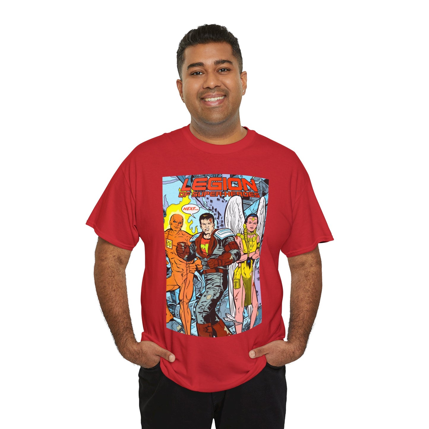 Legion of Super-Heroes #54 T-Shirt - Keith Giffen Art - DC Comics - LOSH