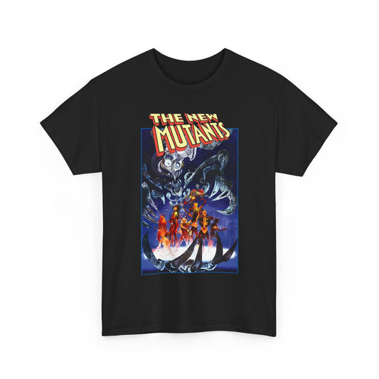 New Mutants T-Shirt - Bill Sienkiewicz Art - War Children Cover - Warlock, Magik, Wolfsbane, Cannonball, Cypher, Mirage, Karma, Sunspot - Marvel Comics