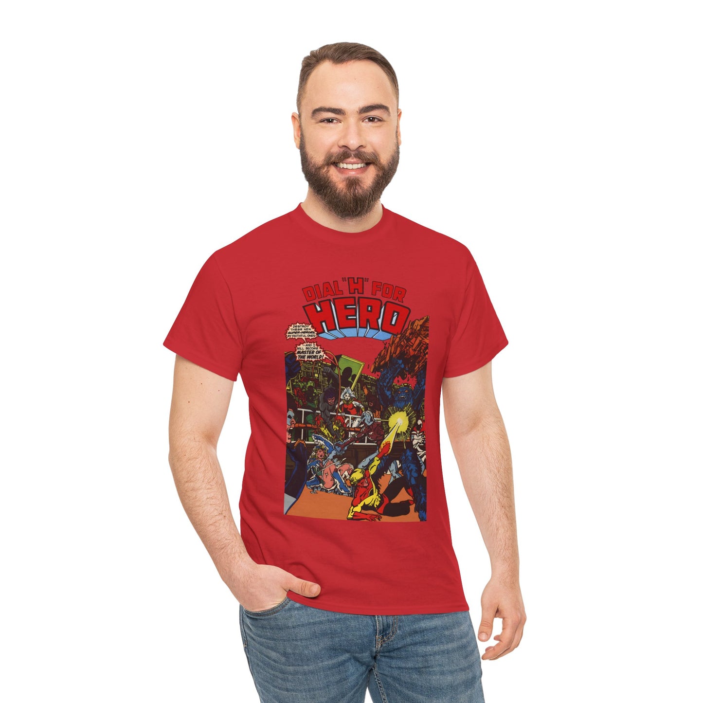 Dial "H" For Hero T-Shirt - George Perez Art - Chris King and Vicki Grant - Adventure Comics Series - DC Comics