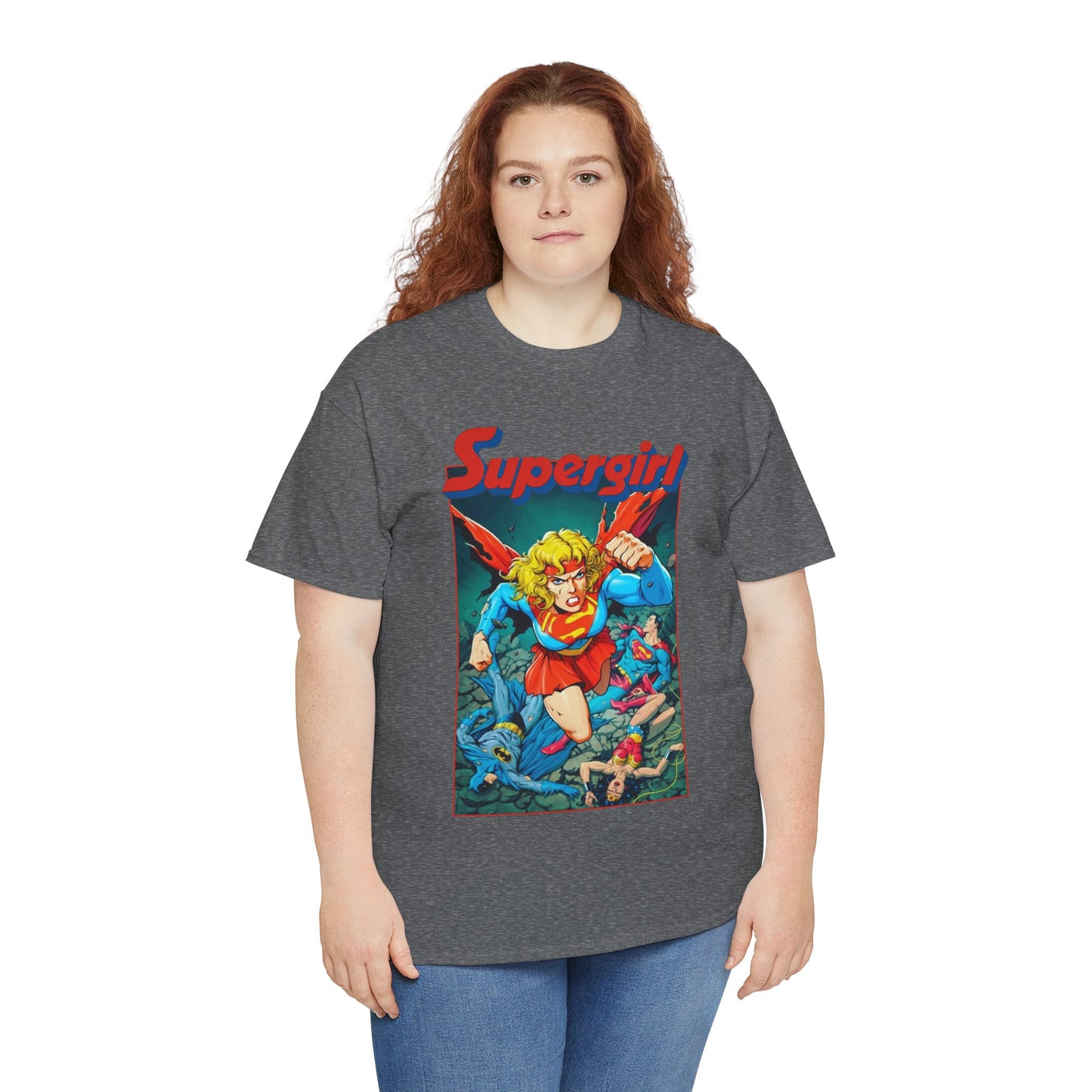 Supergirl T-Shirt - Tom Grummett Art - Crisis on Infinite Earths - Classic DC Comics Series - Death of Supergirl