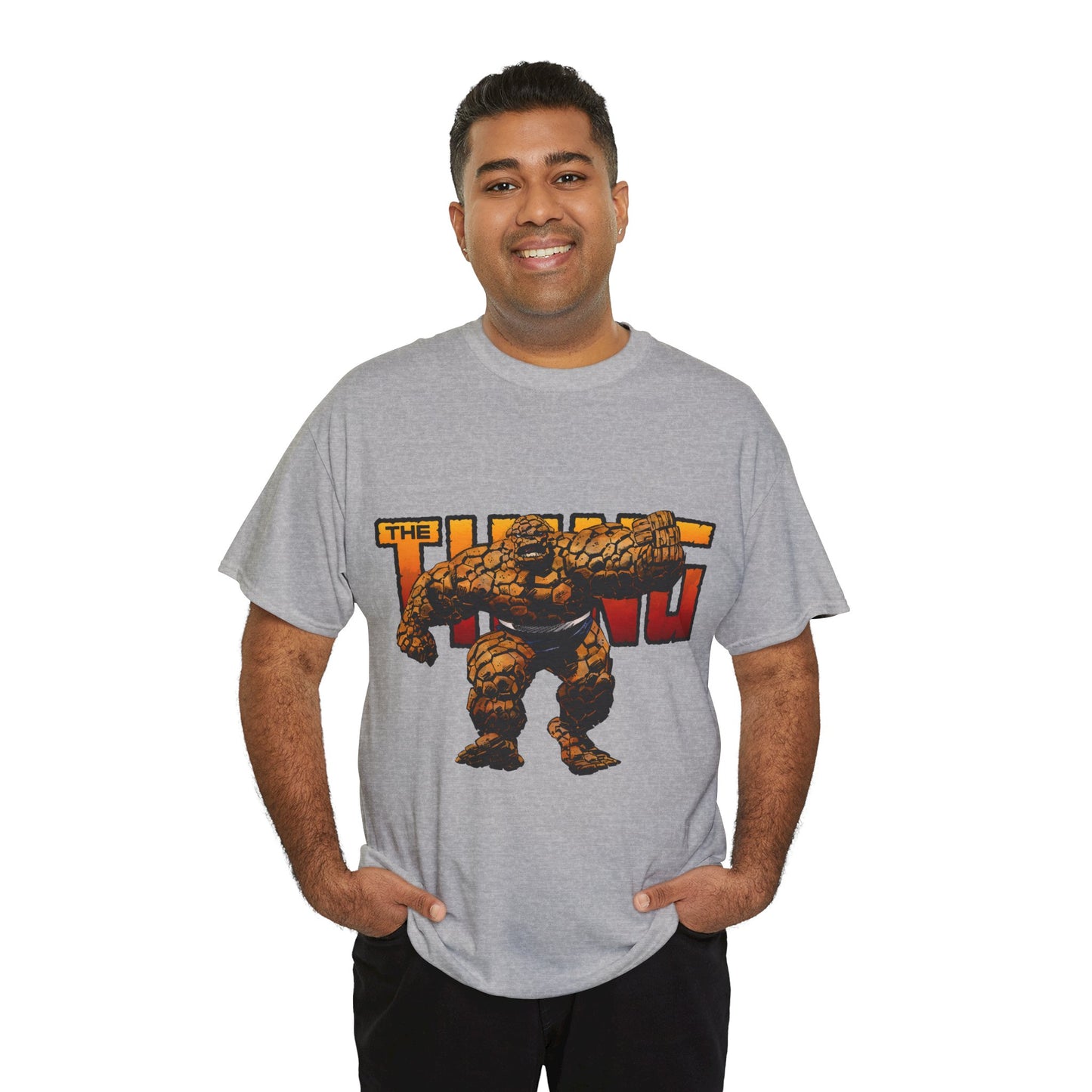 The Thing T-Shirt - Amazing John Byrne Art - Marvel Comics - Popular Fantastic Four Member - Ben Grimm