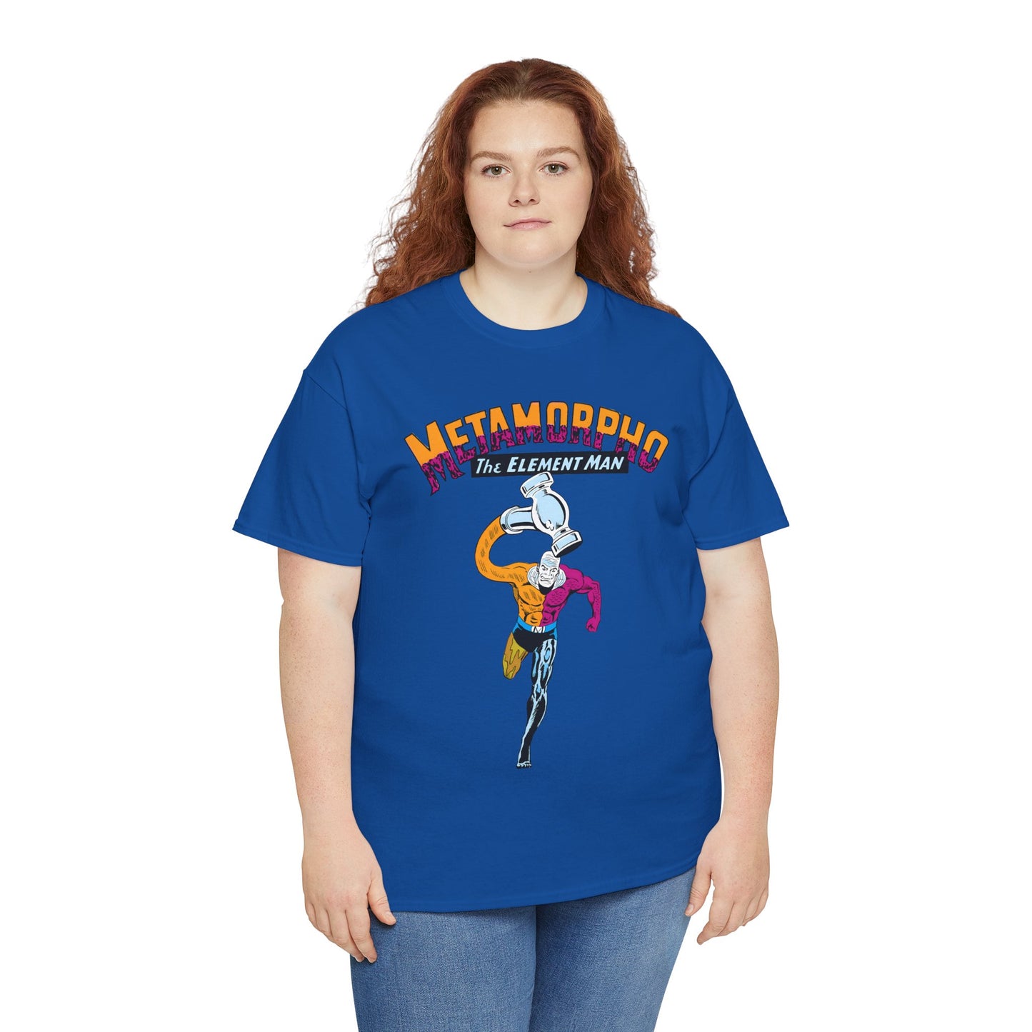 Metamorpho T-Shirt - Jim Aparo Art - DC Comics - Outsiders Team Member - New Superman Movie