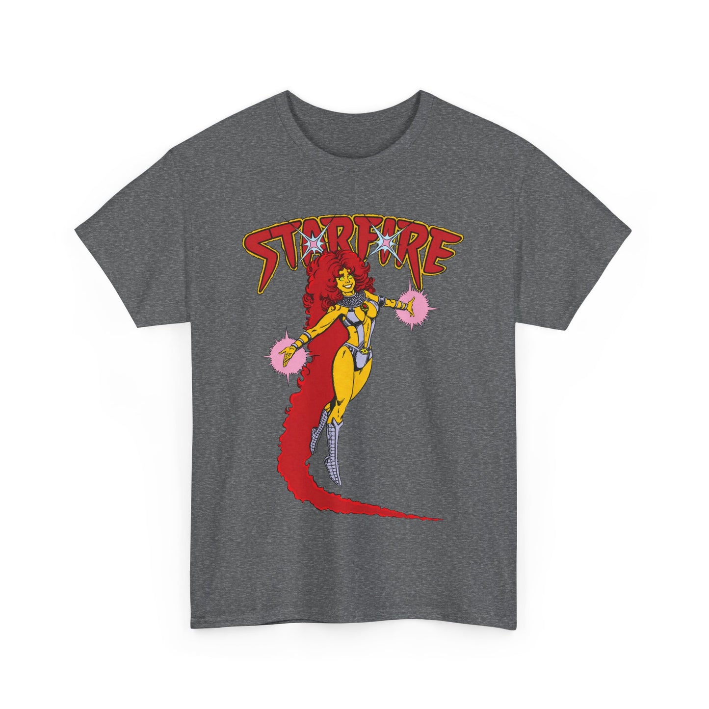 Starfire T-Shirt - George Perez Art - Popular New Teen Titans Character - DC Comics - Tamaran Princess