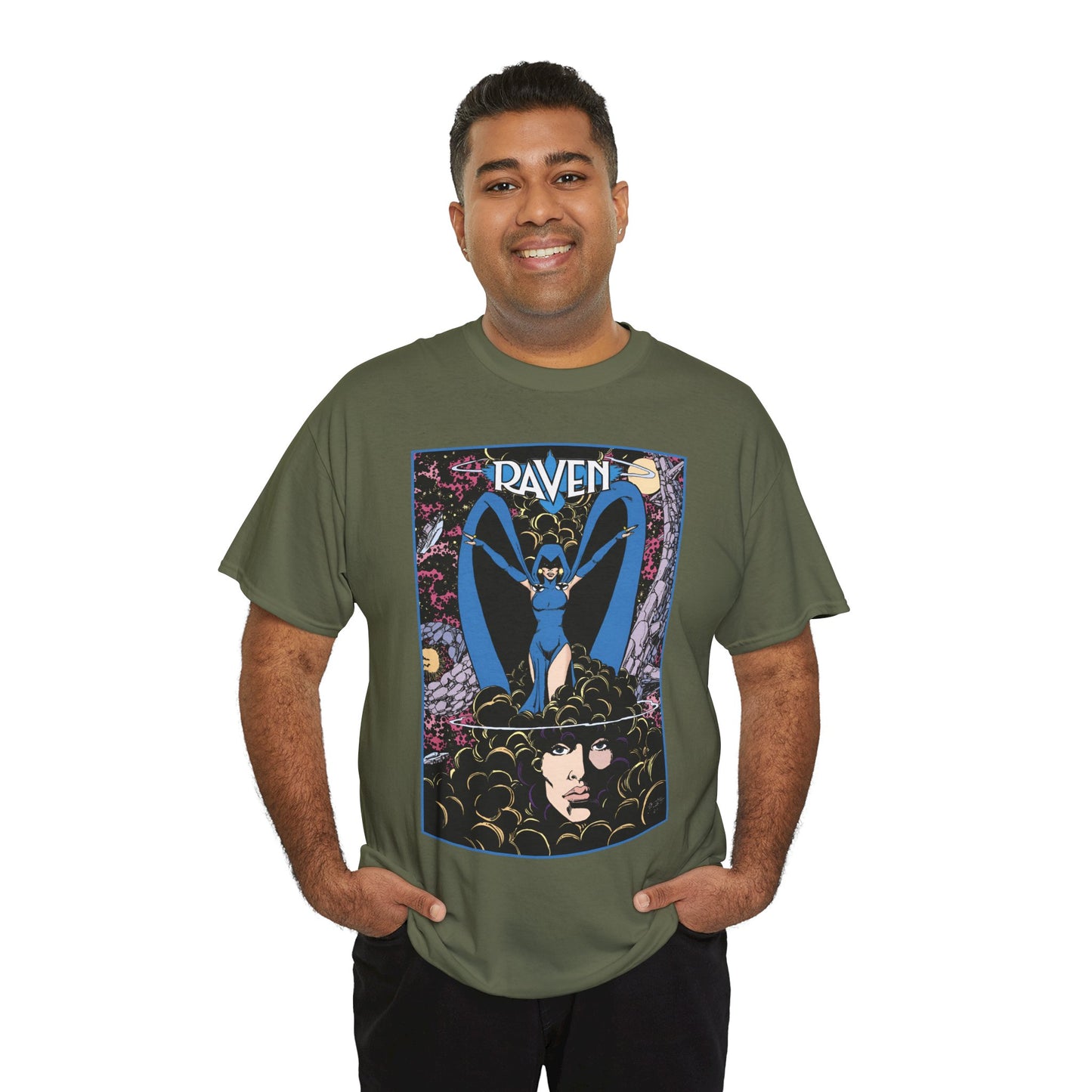 Raven T-Shirt - New Teen Titans - George Perez Art - Trigon, Azarath - DC Comics