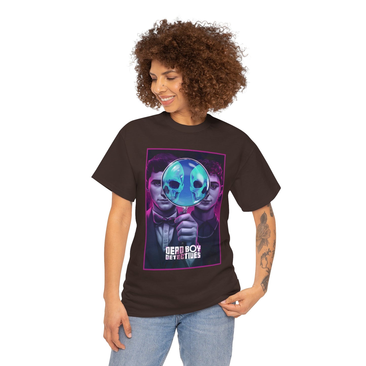 Deadboy Detectives T-Shirt - Sandman Spin-Off, Vertigo Comics - Netflix Series - George Rexstrew & Jayden Revri