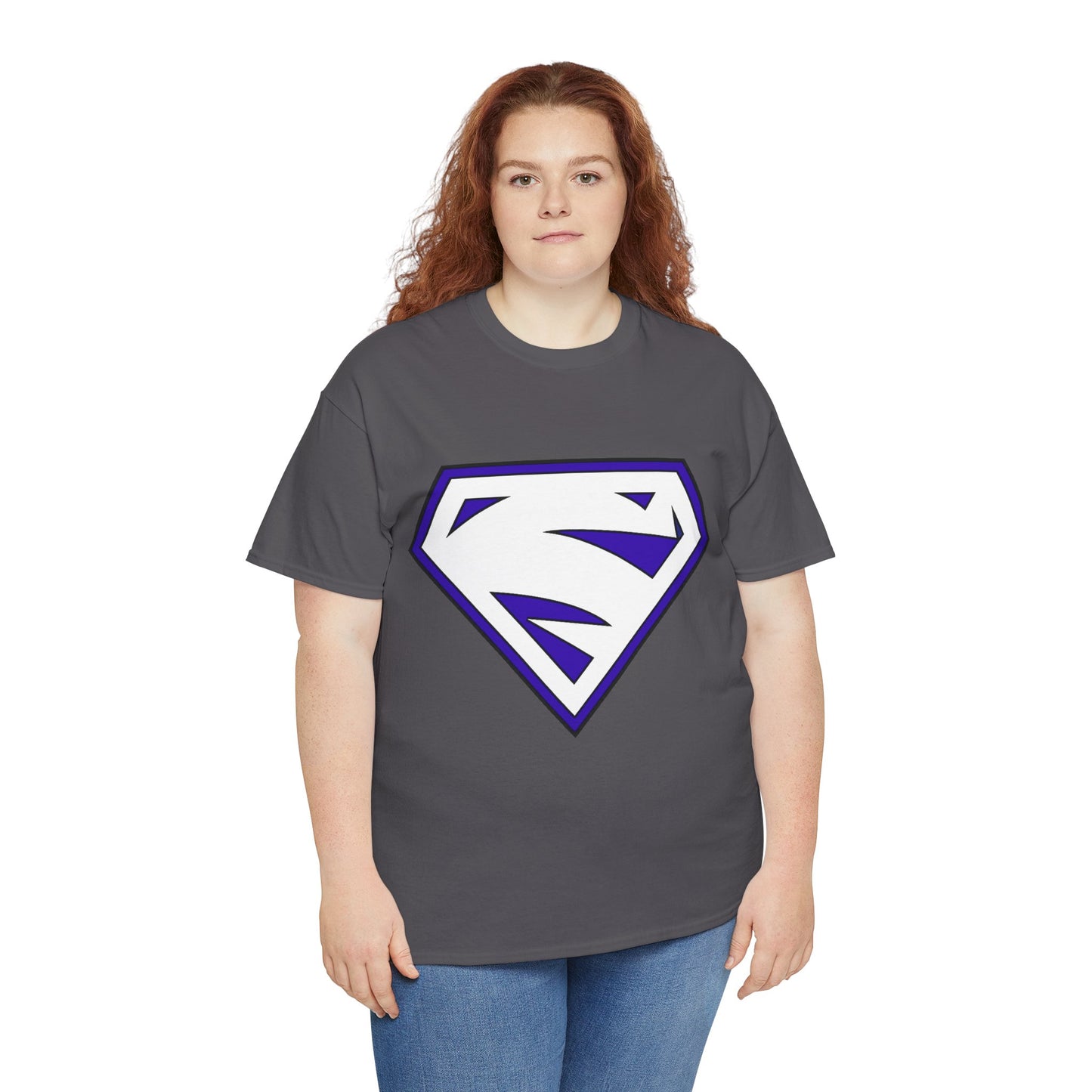 Electric Superman Logo T-Shirt - Clark Kent - Man of Steel - DC Comics - 1990s Storyline