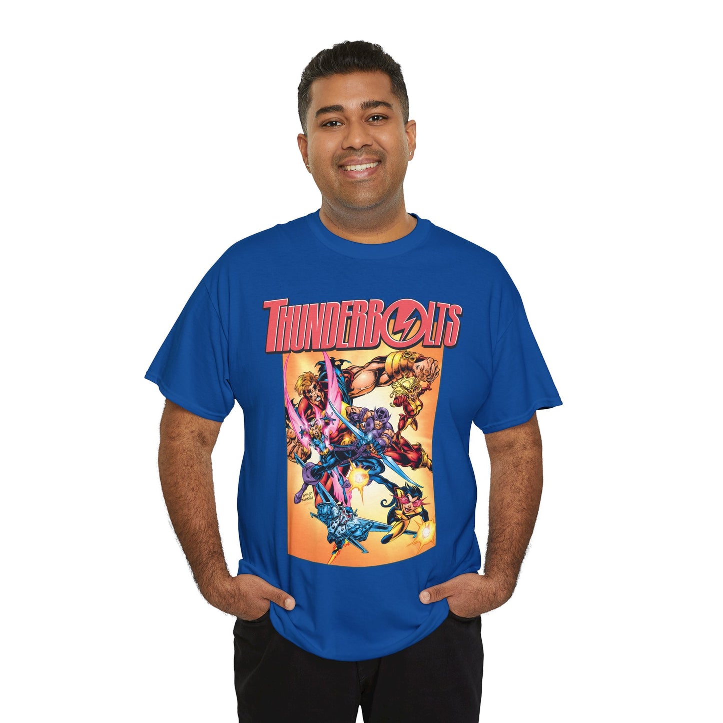 Thunderbolts T-Shirt - Mark Bagley Art - Hawkeye, Songbird - Marvel Comics - Avengers Connection