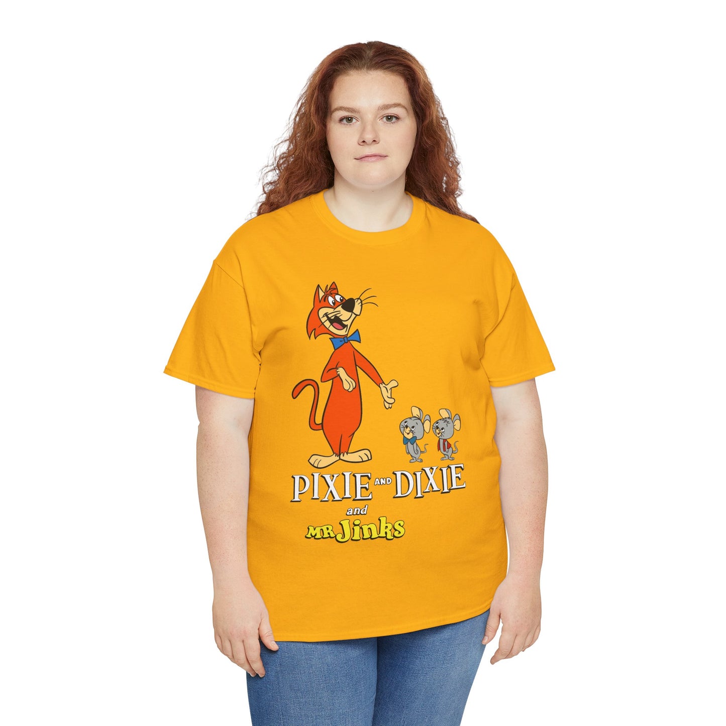 Pixie & Dixie & Mr Jinks T-Shirt - Classic Hanna-Barbera Saturday Morning Cartoon - I Hate Meeces to Pieces!