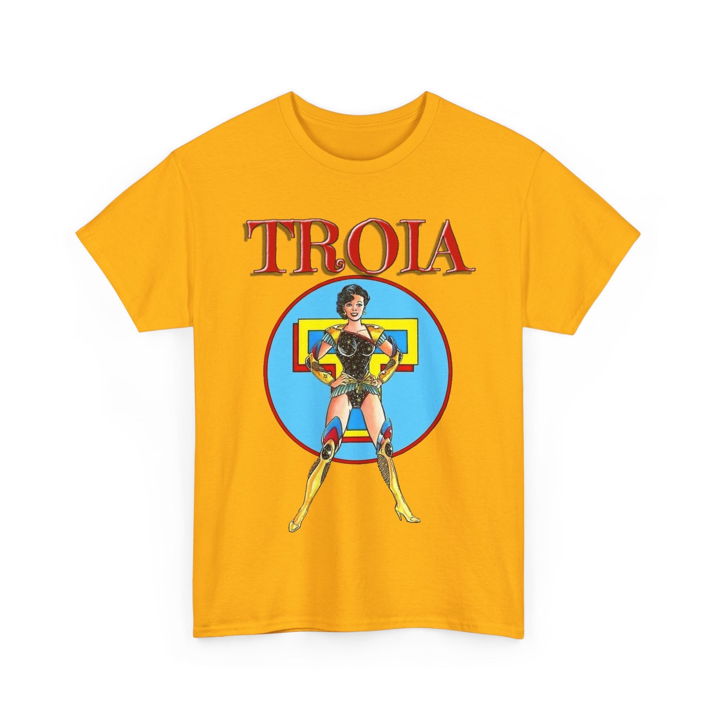 Troia T-Shirt - George Perez Art - New Teen Titans - Donna Troy - Wonder Girl - Greek God Connection - DC Comics