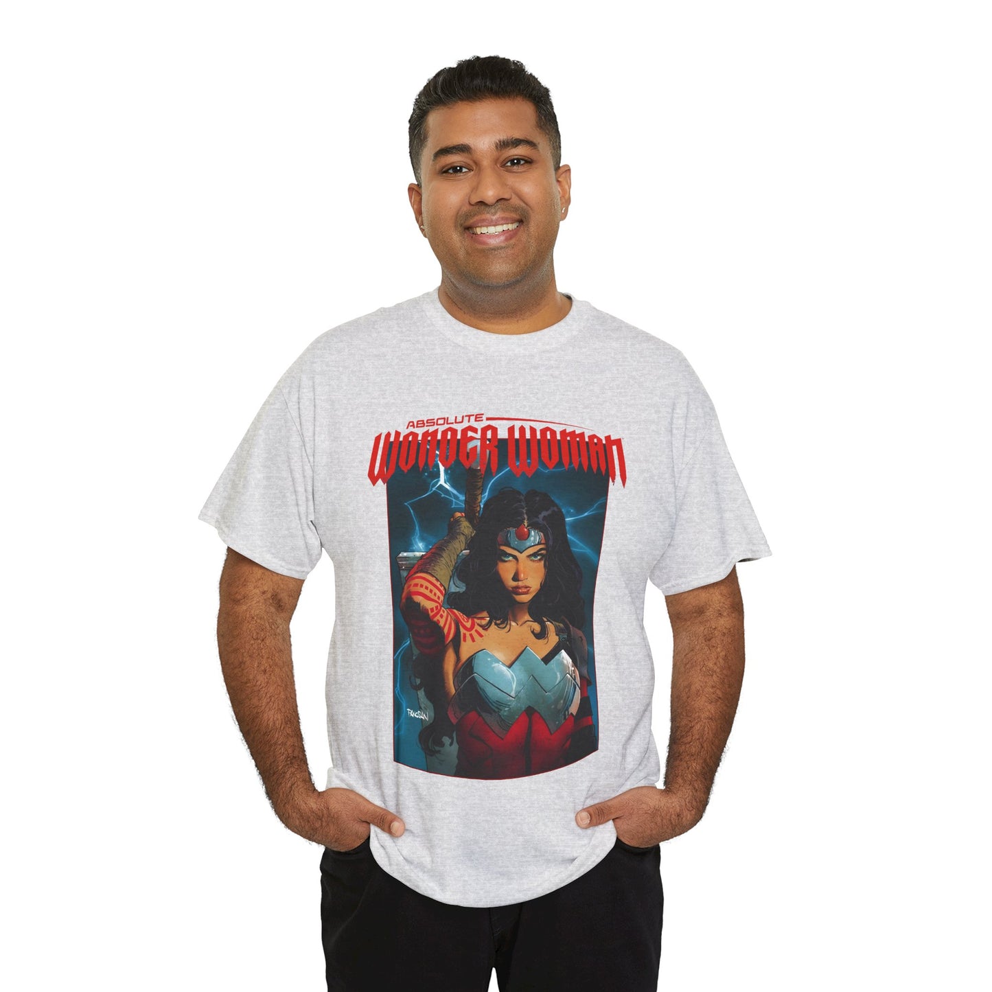 Absolute Wonder Woman T-Shirt - Dan Panosian Art - DC Comics All-In Variant Cover - Raised in Hell by Circe