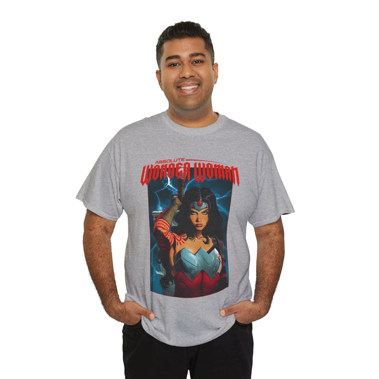 Absolute Wonder Woman T-Shirt - Dan Panosian Art - DC Comics All-In Variant Cover - Raised in Hell by Circe