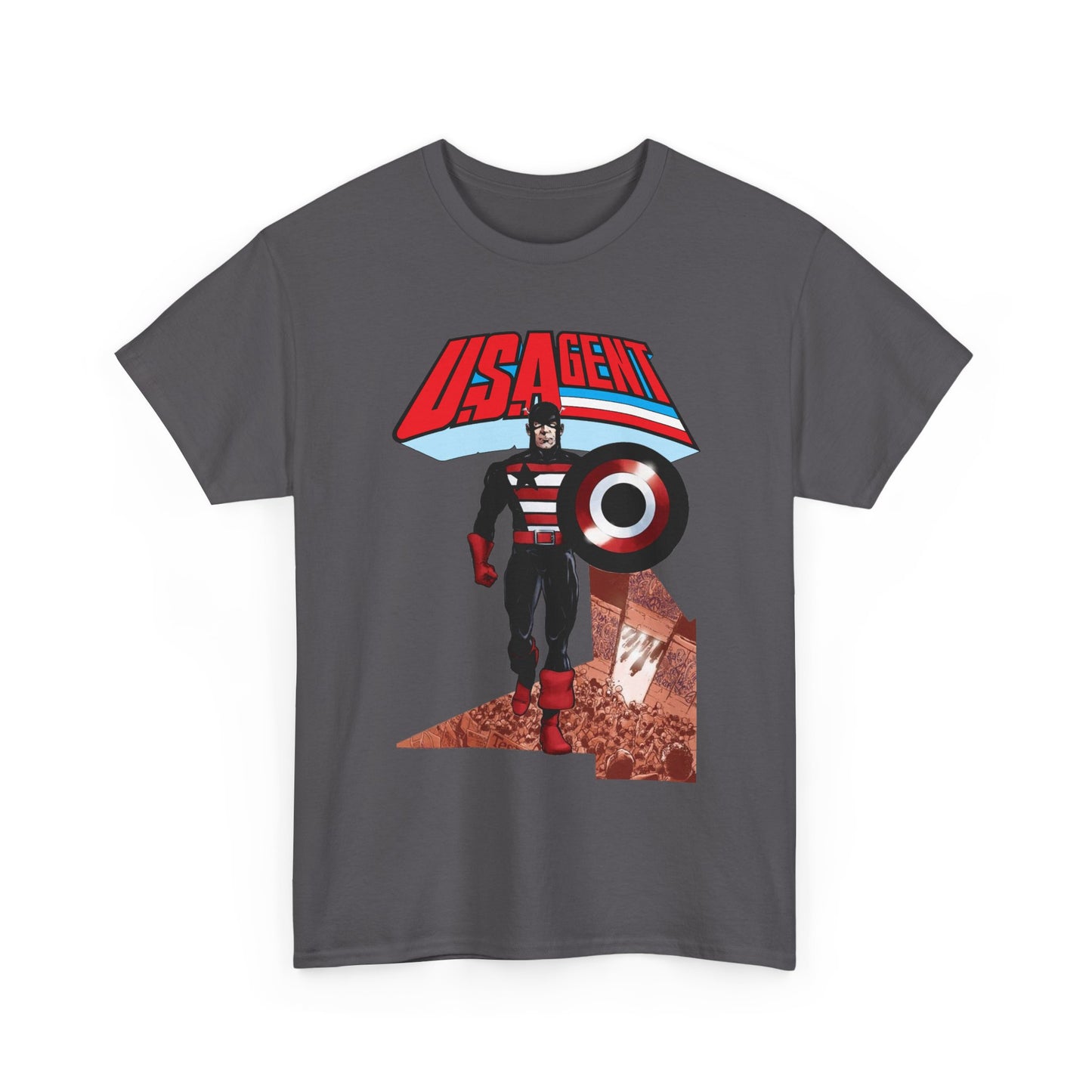 US Agent T-Shirt - Phil Jimenez Art - John Walker - Captain America Character - Marvel Comics