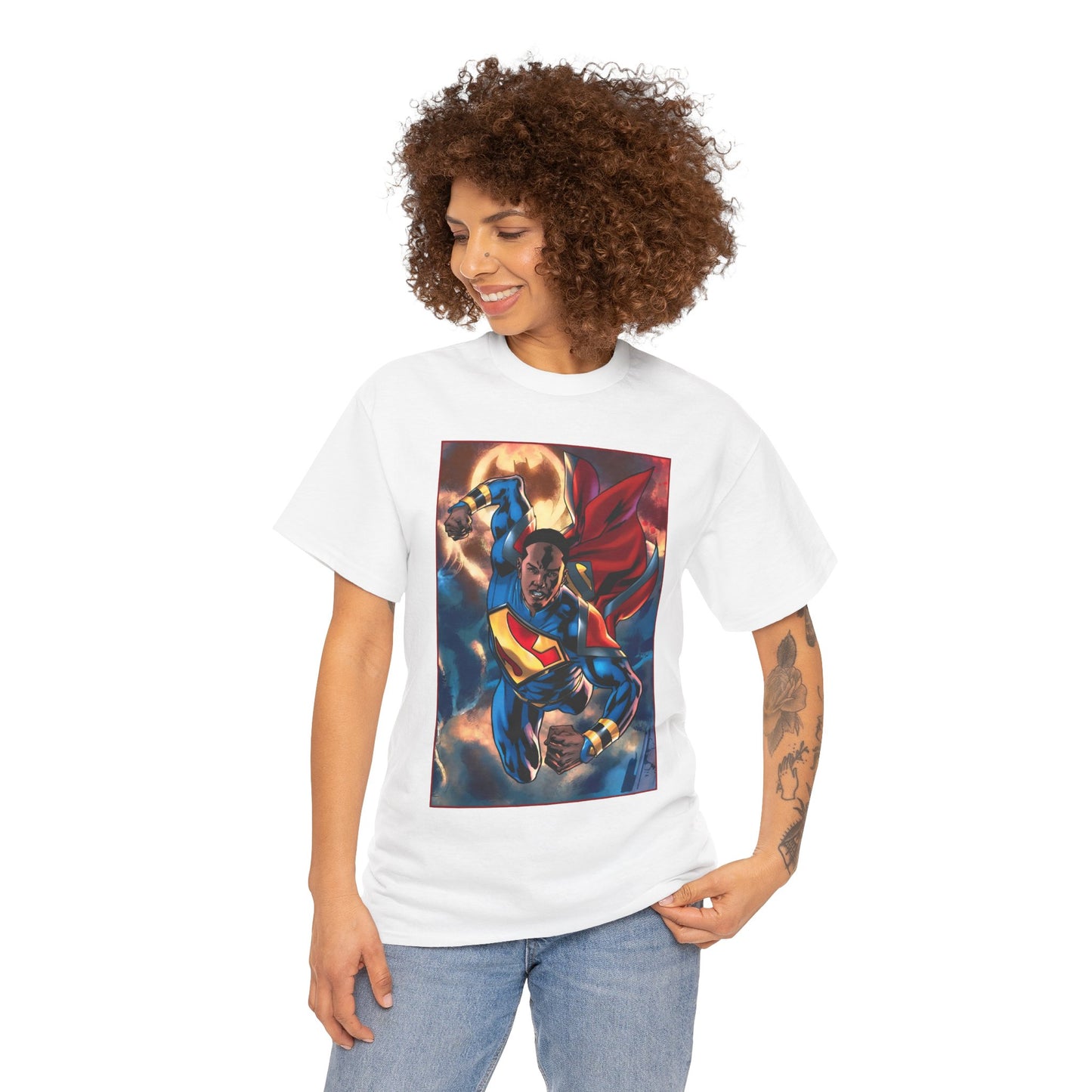 Calvin Ellis T-Shirt - Superman Earth 23 - Justice Incarnate - President of the United States - Kalel - DC Comics