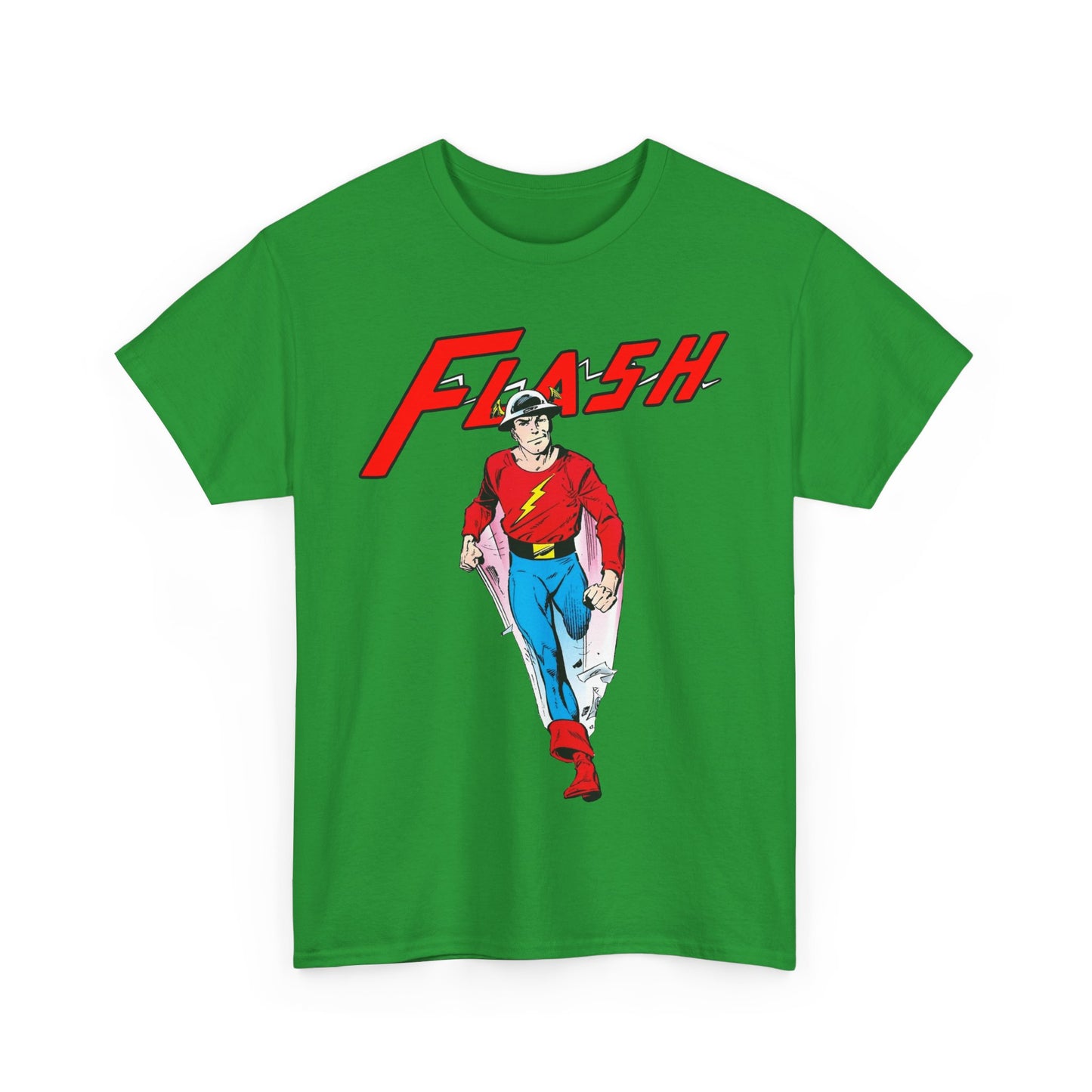 Golden Age Flash T-Shirt - John Byrne Art - Justice Society/JSA Member - Jay Garrick - Speedster
