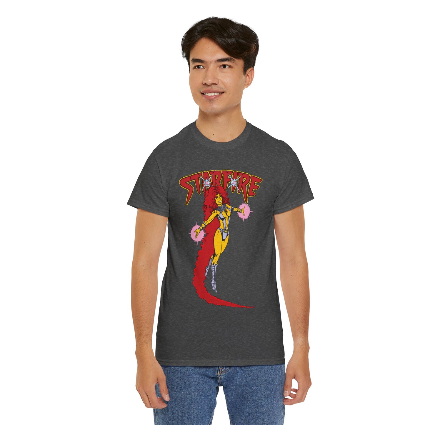 Starfire T-Shirt - George Perez Art - Popular New Teen Titans Character - DC Comics - Tamaran Princess