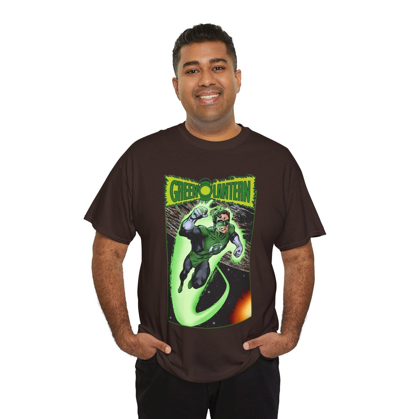 Green Lantern T-Shirt - John Byrne Art - Hal Jordan - Guardians of Oa - DC Comics - Sector 2814