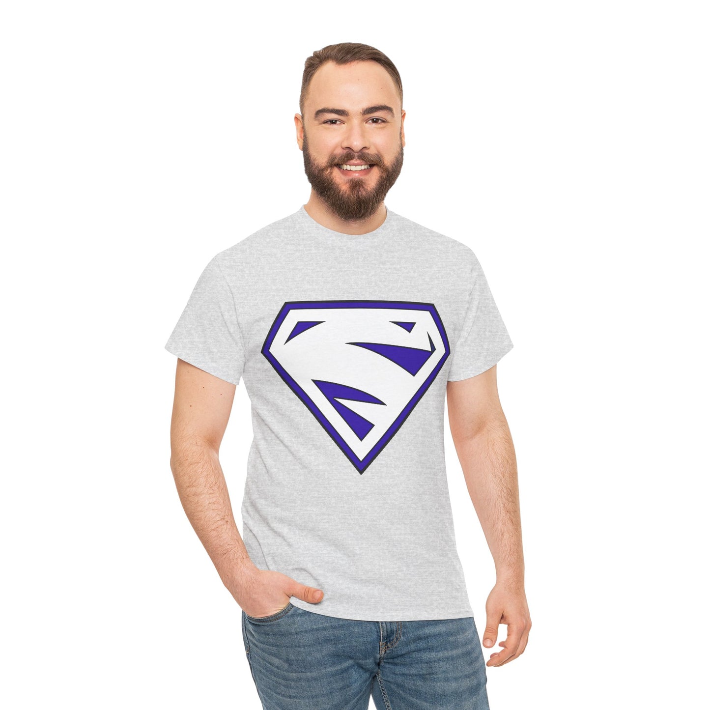 Electric Superman Logo T-Shirt - Clark Kent - Man of Steel - DC Comics - 1990s Storyline