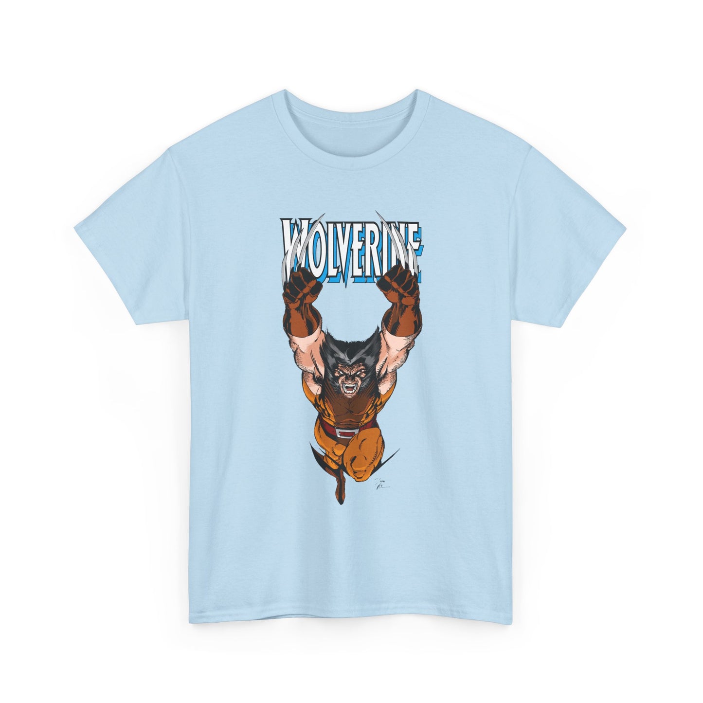 Wolverine T-Shirt - Jim Lee Art - X-Men Mutant, Member & Leader - Logan - Marvel Comics
