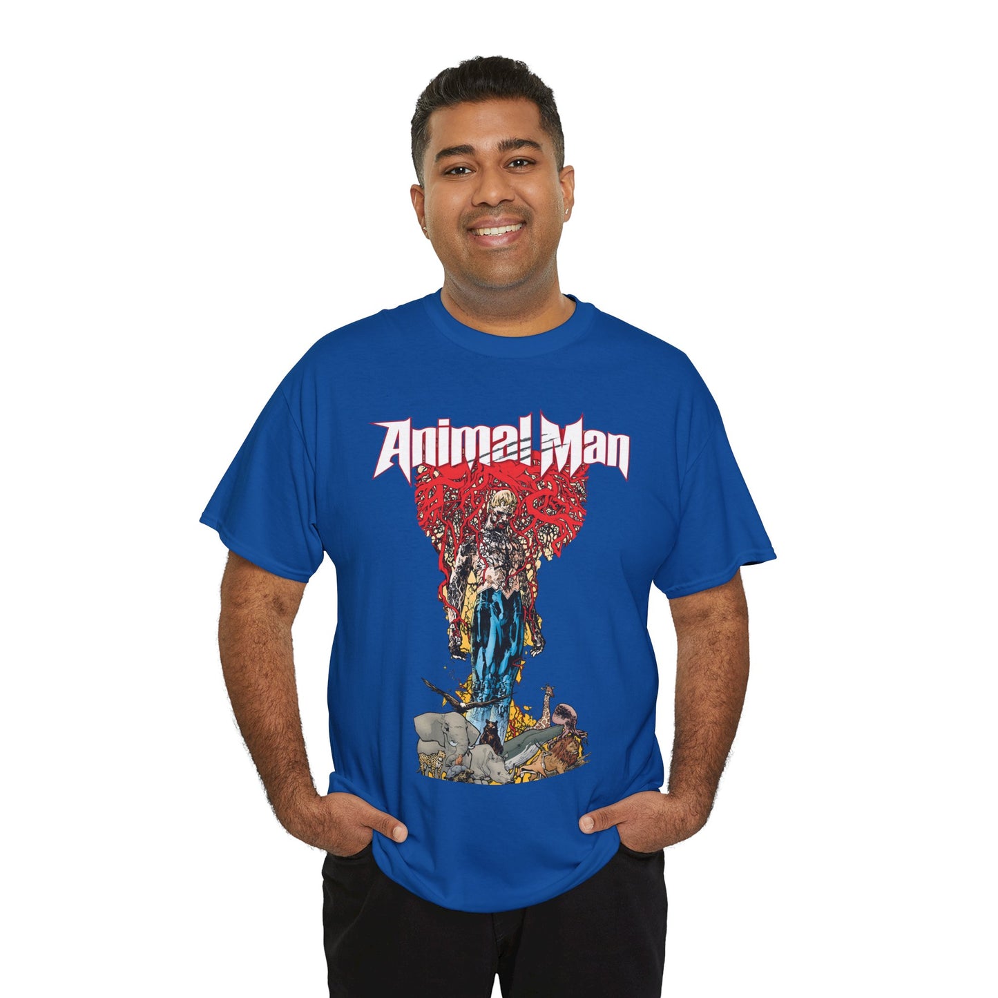 Animal Man T-Shirt - Travel Foreman Art - Buddy Baker - New 52 - DC Comics
