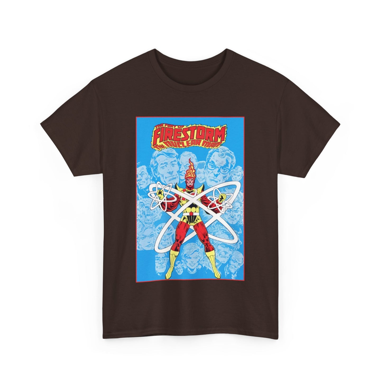 Fury of Firestorm T-Shirt - Pat Broderick Art - The Nuclear Man, Ronnie Raymond - JLA Member - DC Comics