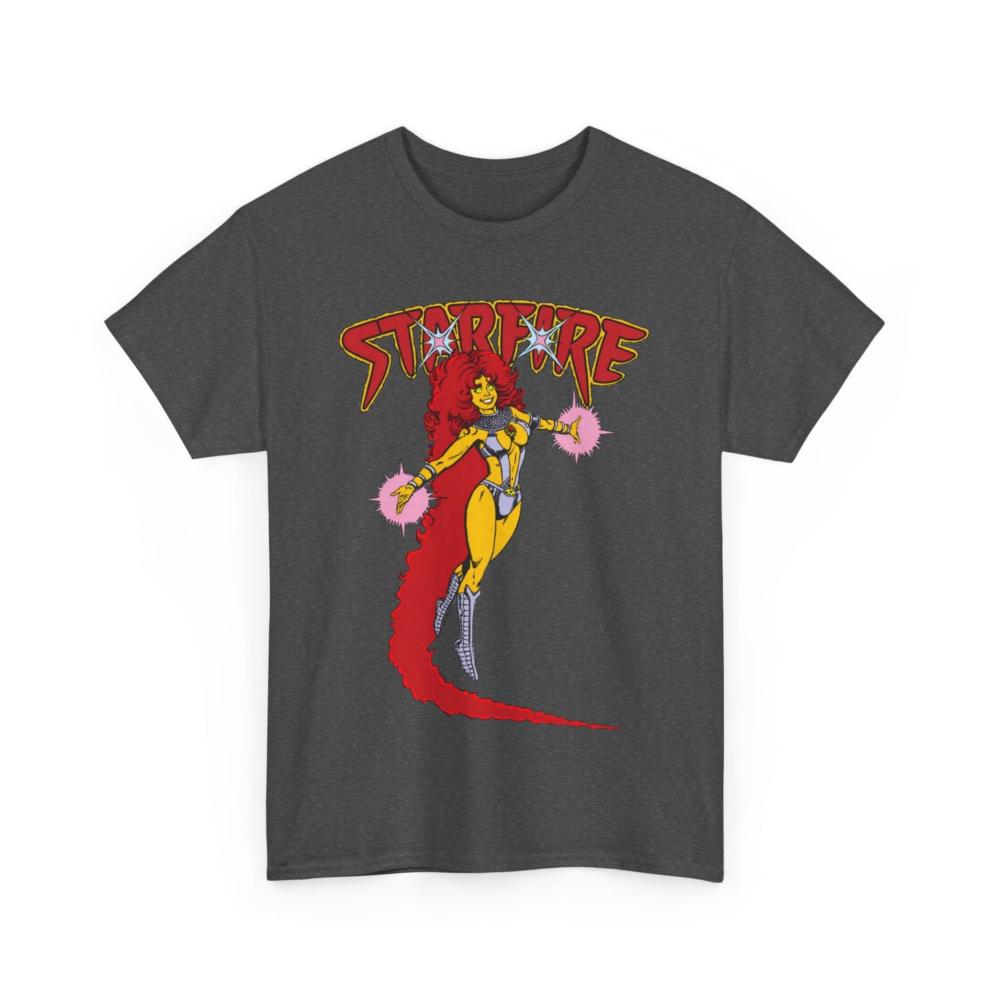 Starfire T-Shirt - George Perez Art - Popular New Teen Titans Character - DC Comics - Tamaran Princess