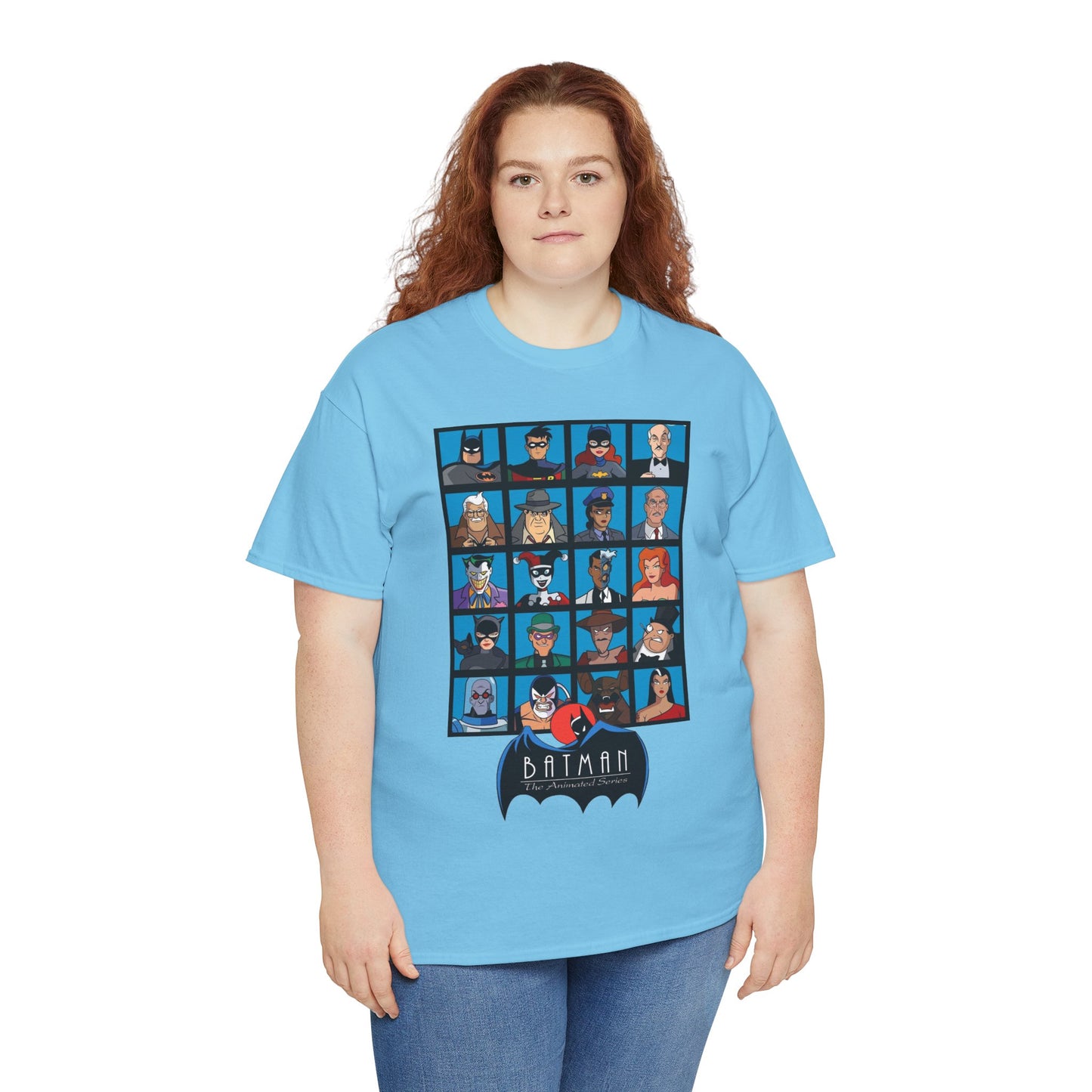 Batman T-Shirt - Animated Series - Harley Quinn, Batgirl, Joker, Bane, Robin, Two-Face, Catwoman, Riddler - Classic TV Cartoon Series