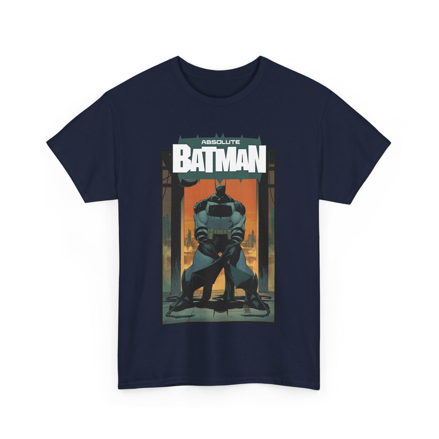 Absolute Batman T-Shirt - DC All-In Series - Amazing Nick Dragotta Art, Scott Snyder Story - Gotham City, Bruce Wayne - DC Comics