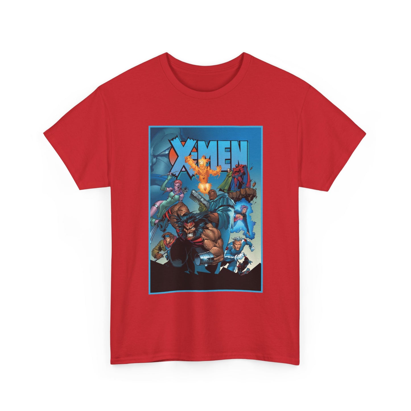 X-Men: Age of Apocalypse T-Shirt - Wolverine, Magneto, Bishop, Quicksilver, Blink - Mutant Alternate Reality - Marvel Comics