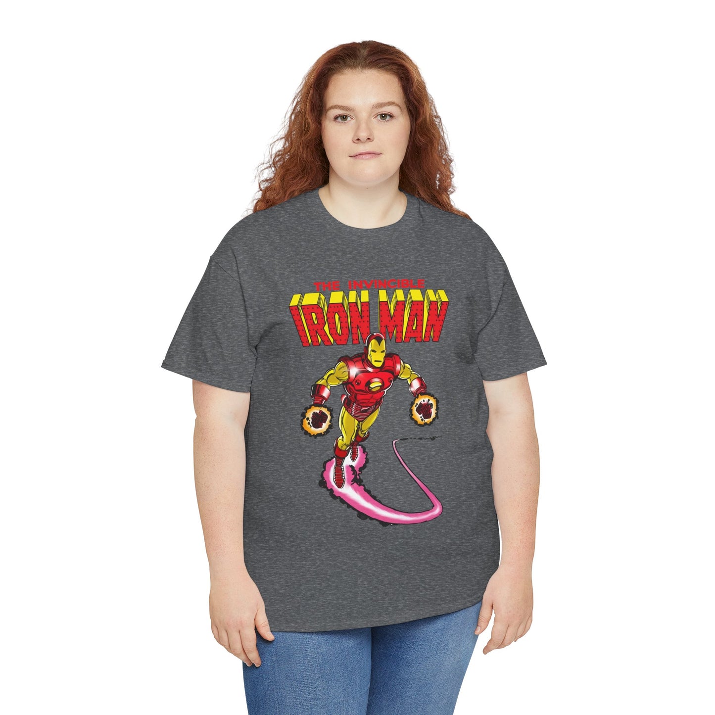Iron Man T-Shirt - George Perez Art - Tony Stark in his Armor - Avengers Member - MCU - Marvel Comics