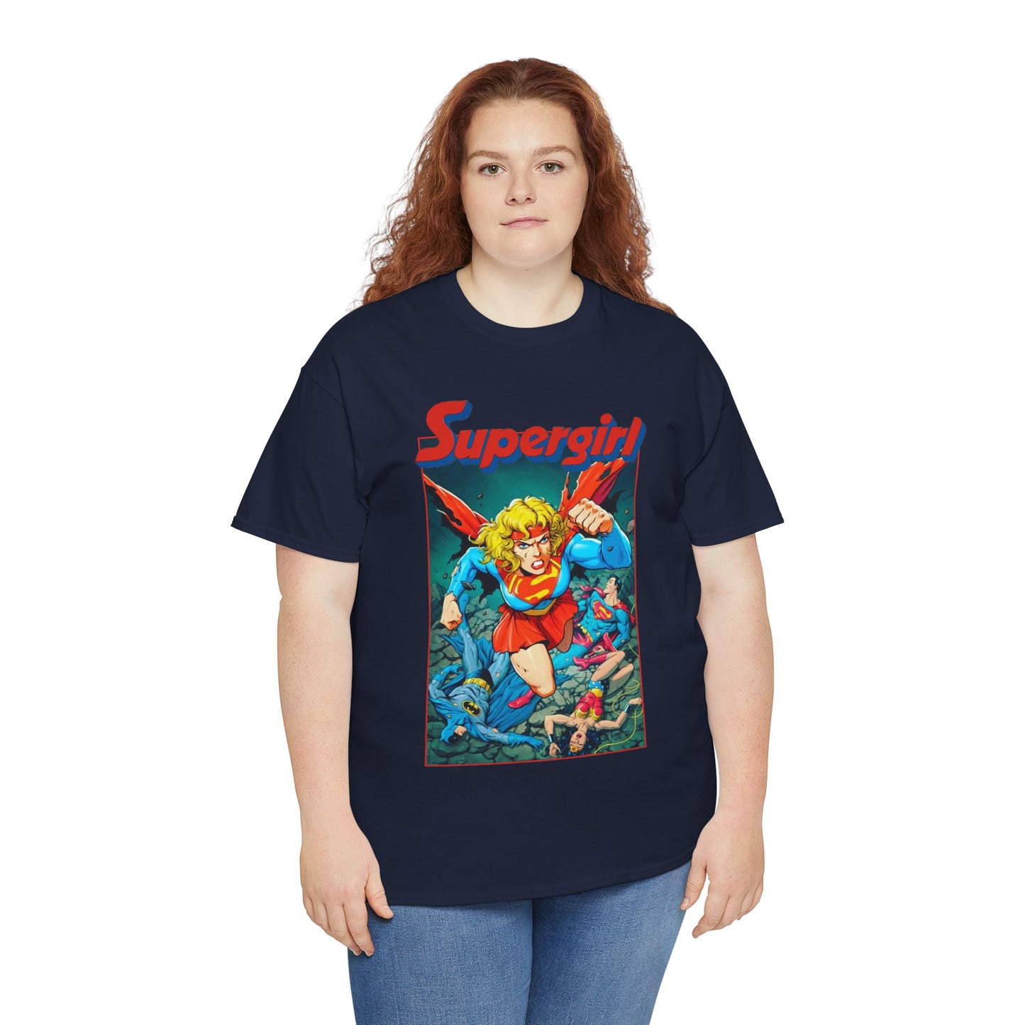 Supergirl T-Shirt - Tom Grummett Art - Crisis on Infinite Earths - Classic DC Comics Series - Death of Supergirl