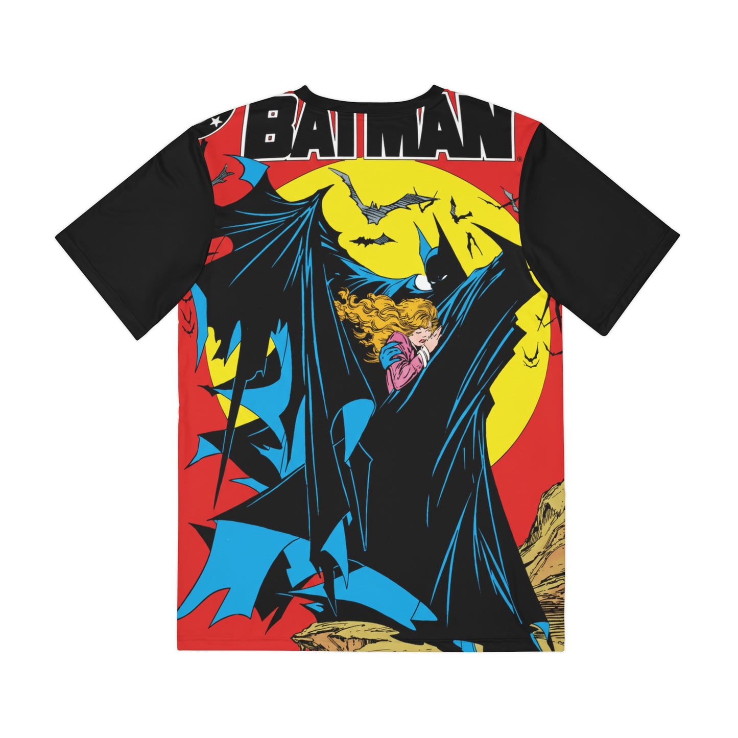 Batman #423 Polyester Tee (All-Over Print) - Todd McFarlane Art - DC Comics