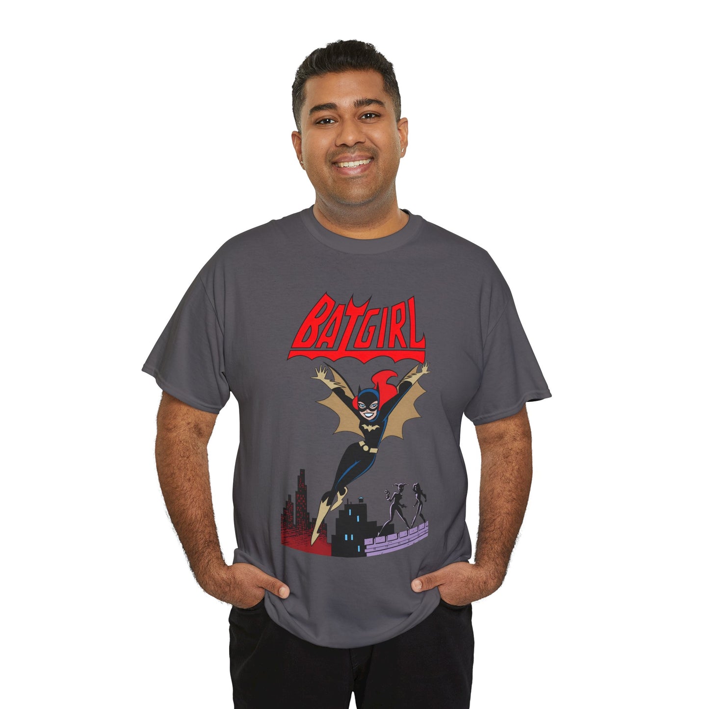 Batgirl T-Shirt - Bruce Timm Art - Batman Animated Series 1990s - Gotham City, Batman, Barbara Gordon - WB Cartoon - DC Comics